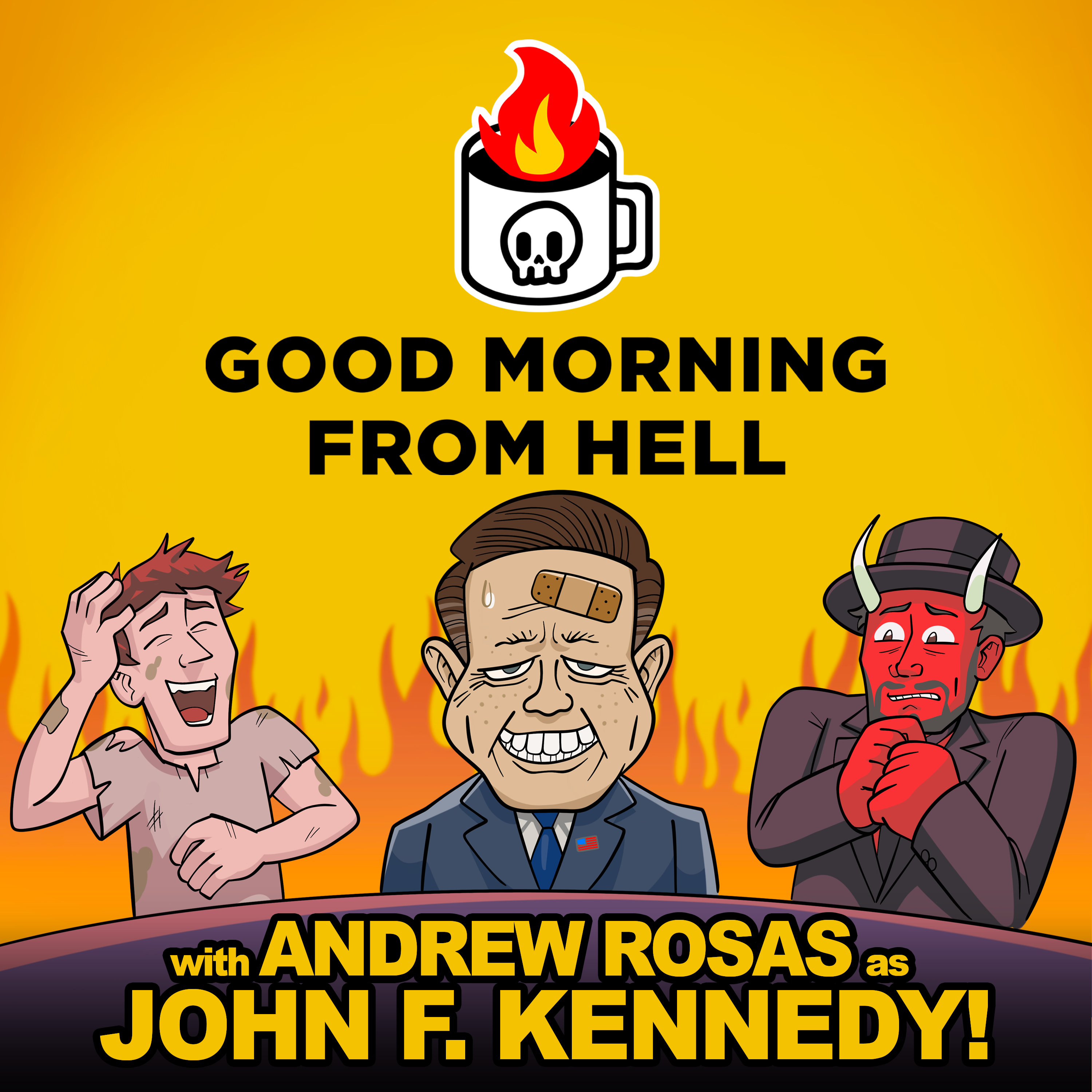 John F. Kennedy Wants to Erect Mount Crushmore