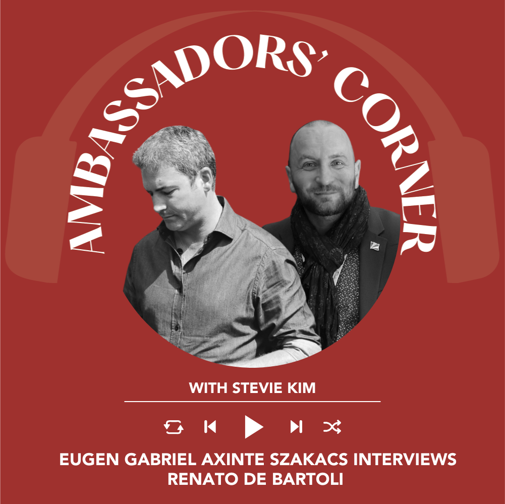 Eugen Gabriel Axinte Szakacs interviews Renato De Bartoli | Clubhouse Ambassadors’ Corner
