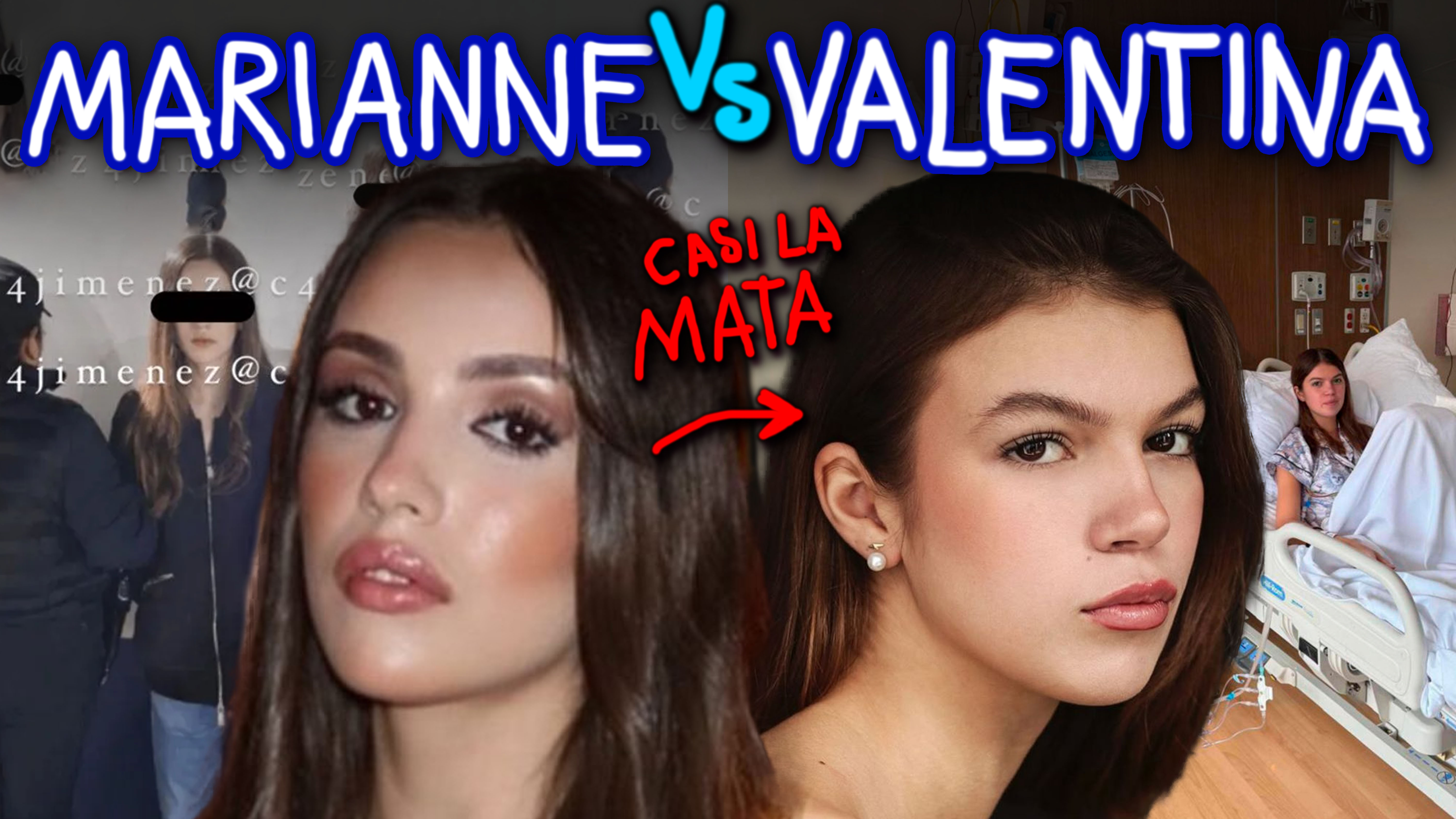 080. El BRUTAL ATAQUE de Marianne Gonzaga, APUÑ4LÓ 15 veces a Valentina Gilabert! ft ‪Nath Campos‬