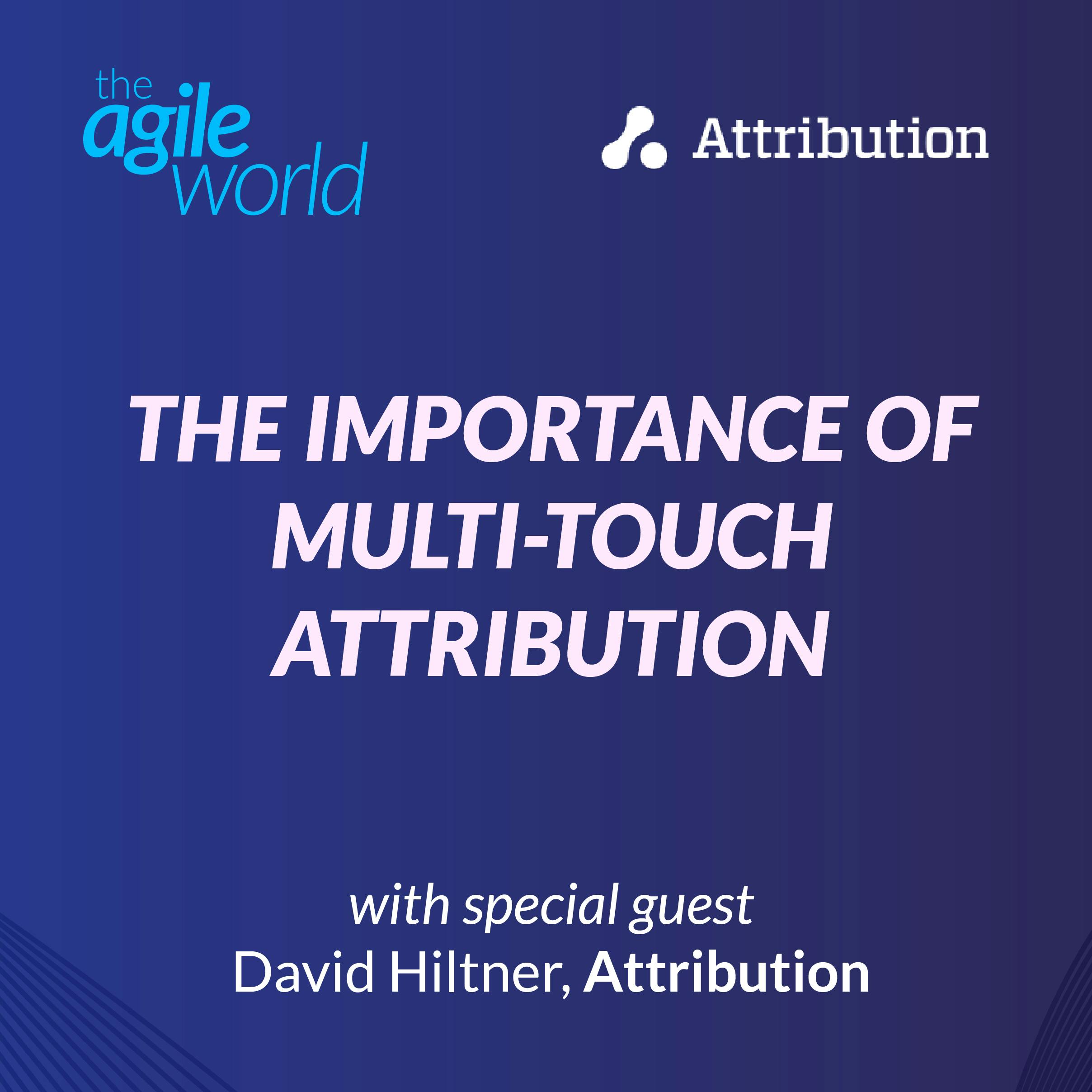 #196: The Importance of Multi-Touch Attribution with David Hiltner, Attribution