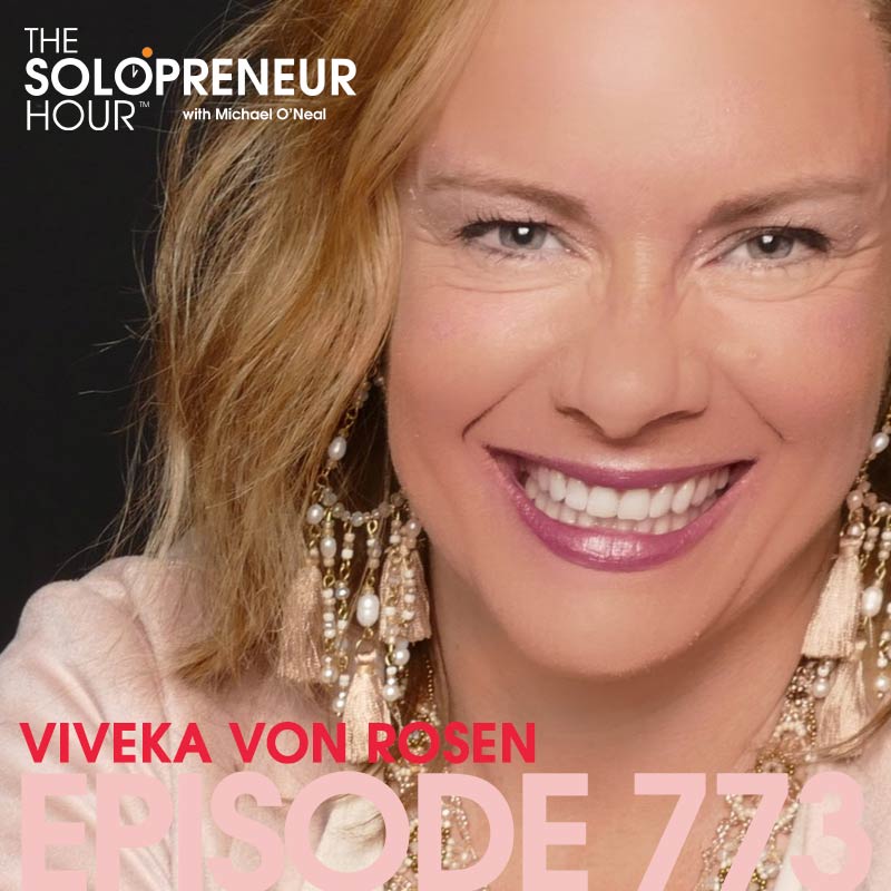 773: Mastering Linkedin for Leads and Sales with Viveka von Rosen episode artwork