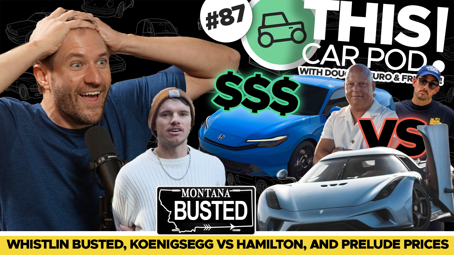 WhistlinDiesel Arrest, Koenigsegg Chaos, and the New Honda Prelude Costs How Much?!