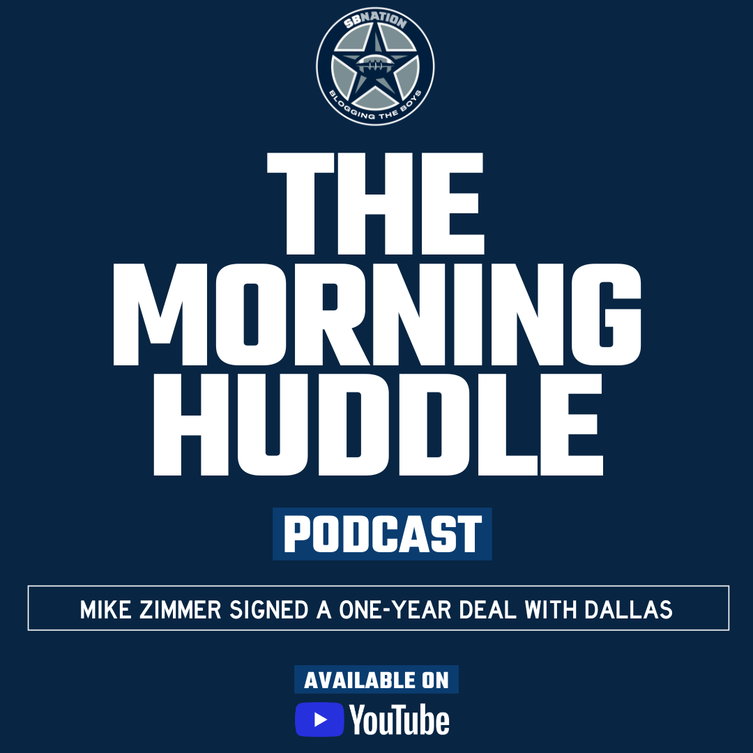 The Morning Huddle: Mike Zimmer signed a one-year deal with Dallas episode artwork
