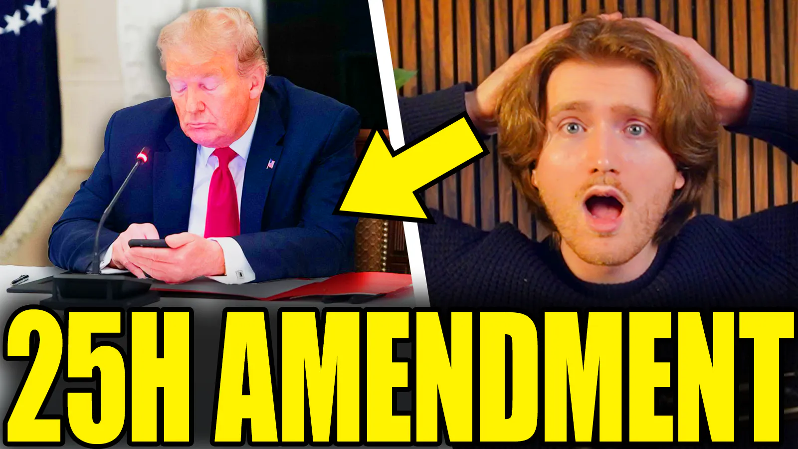 Trump Posts Insane Threat As 25th Amendment Bombshell Ruins Term Trump Posts Insane Threat As 25th Amendment Bombshell Ruins Term