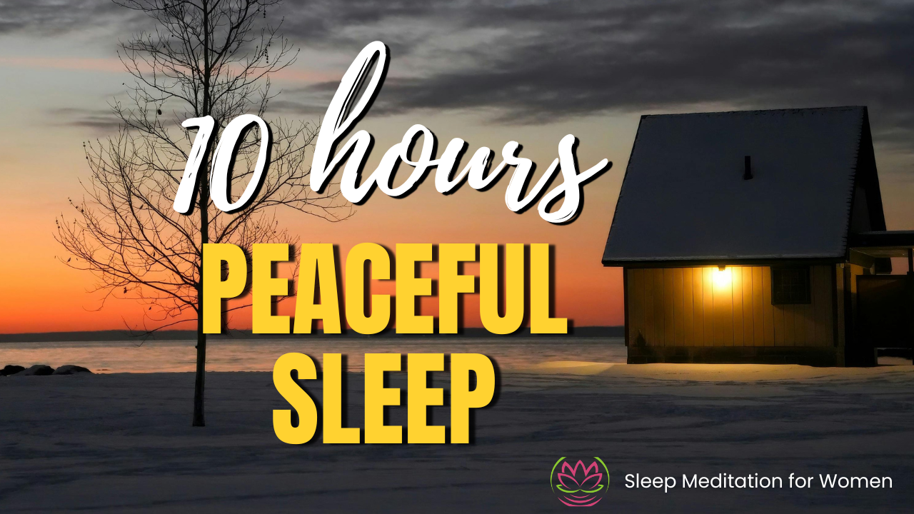 AD FREE BONUS: 10 Hour Sleep Meditation 🤍 Escape the Noise and Sleep Peacefully All Night