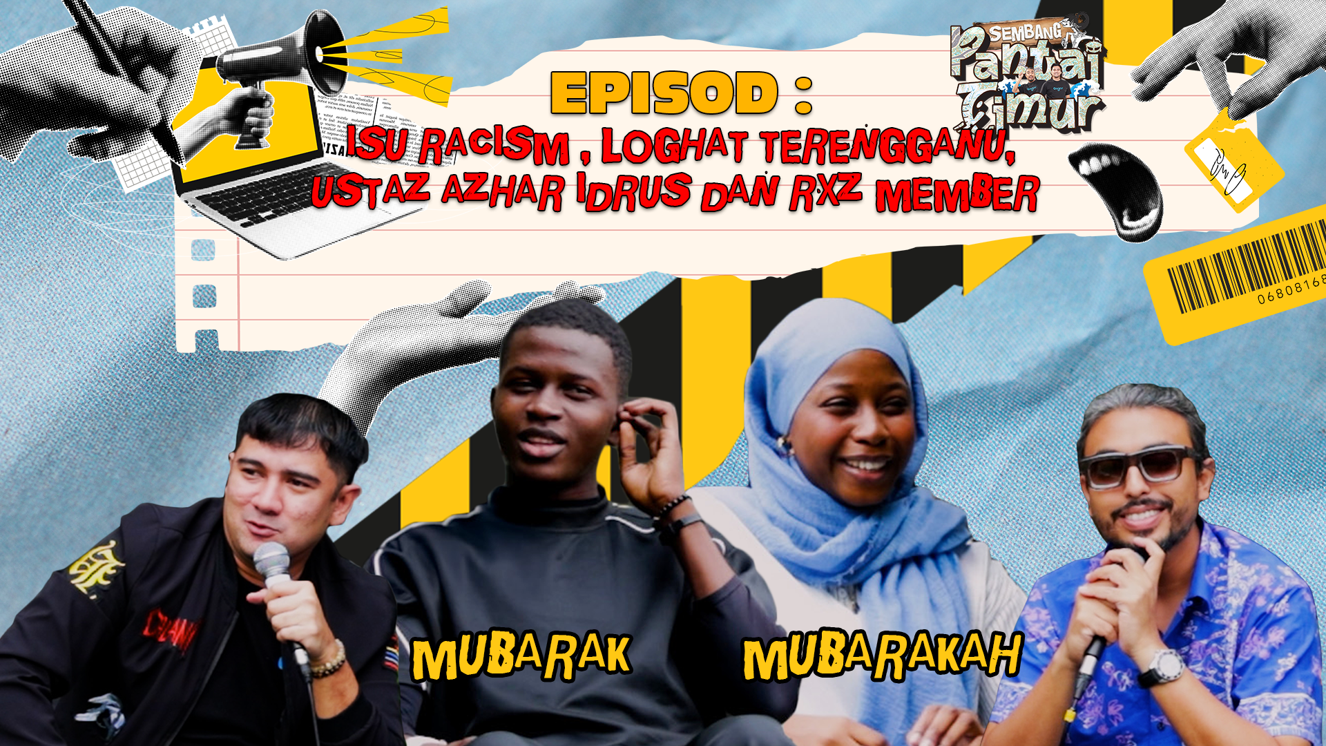 Sembang Pantai Timur | Mubarak & Mubarakah: Isu Racism, Loghat Ganu & RXZ Members