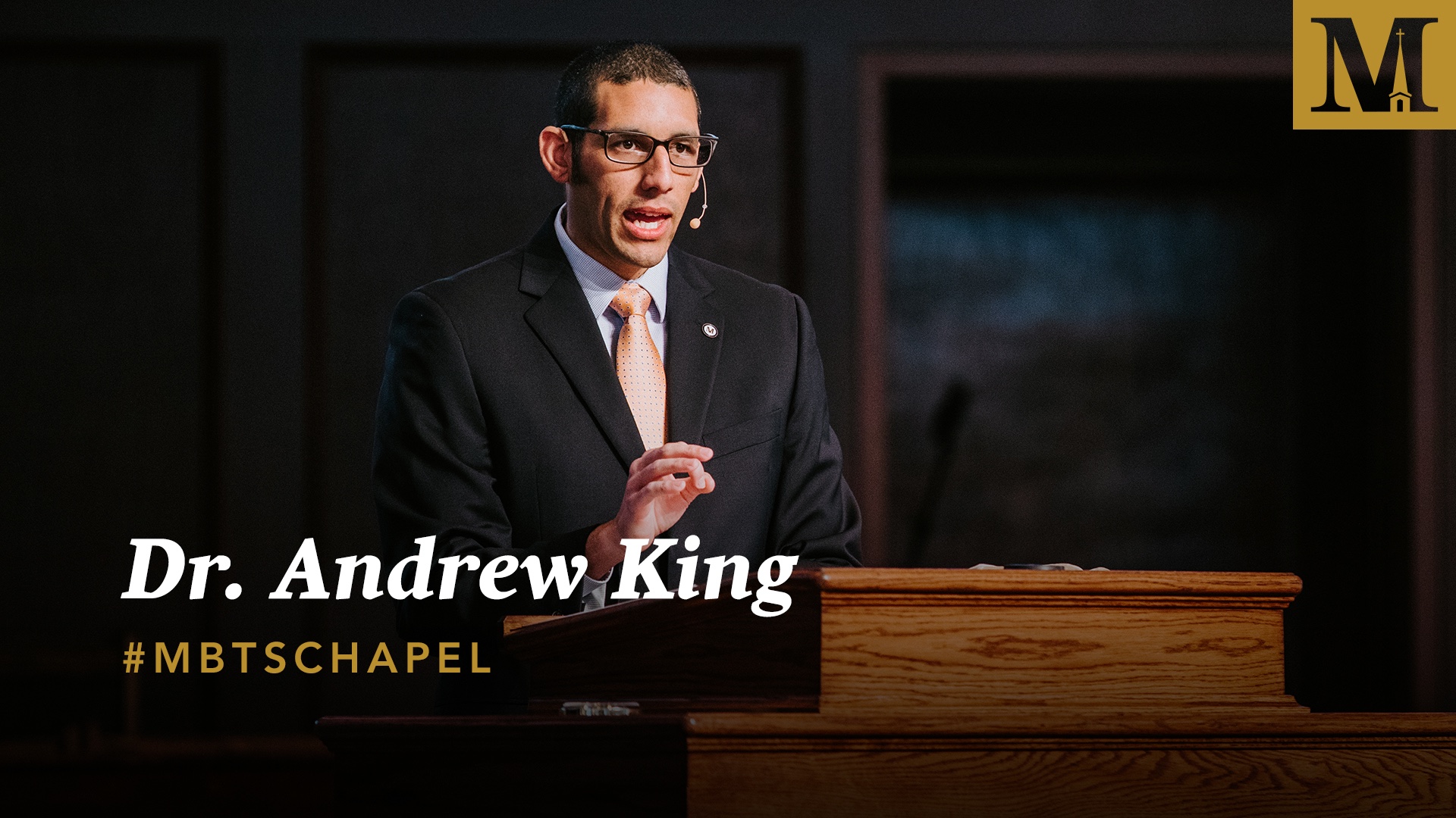 Chapel with Dr. Andrew King - October 29, 2019