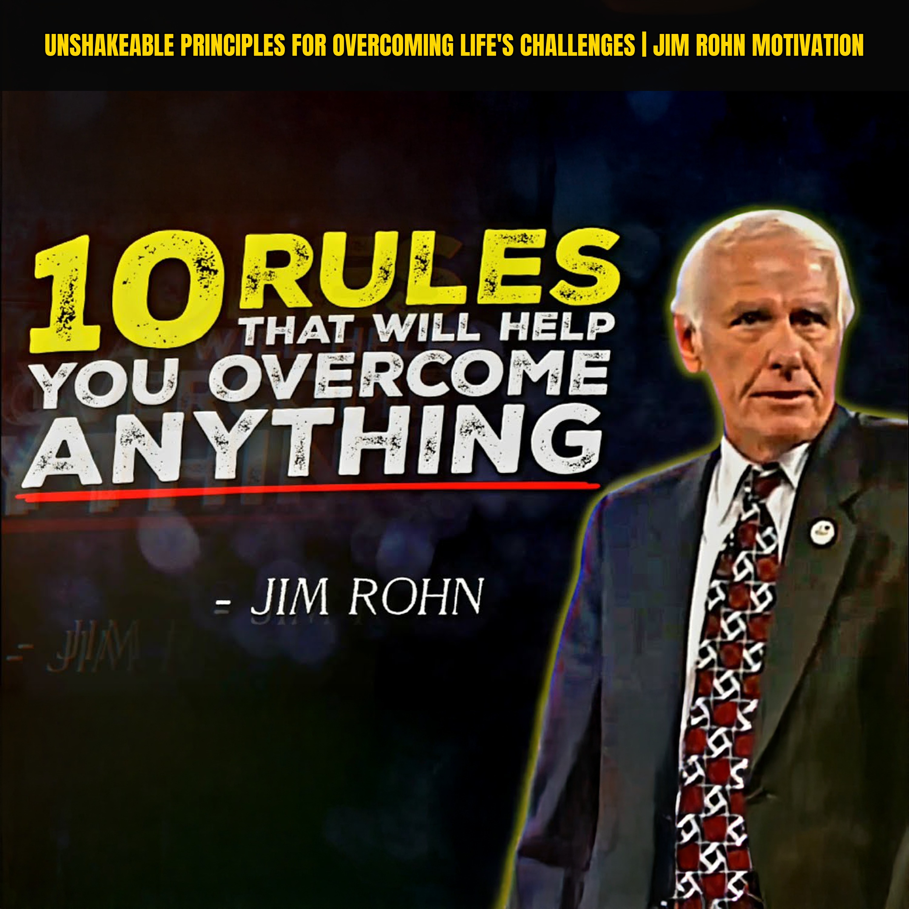 Unshakeable Principles for Overcoming Life's Challenges | Jim Rohn Motivation