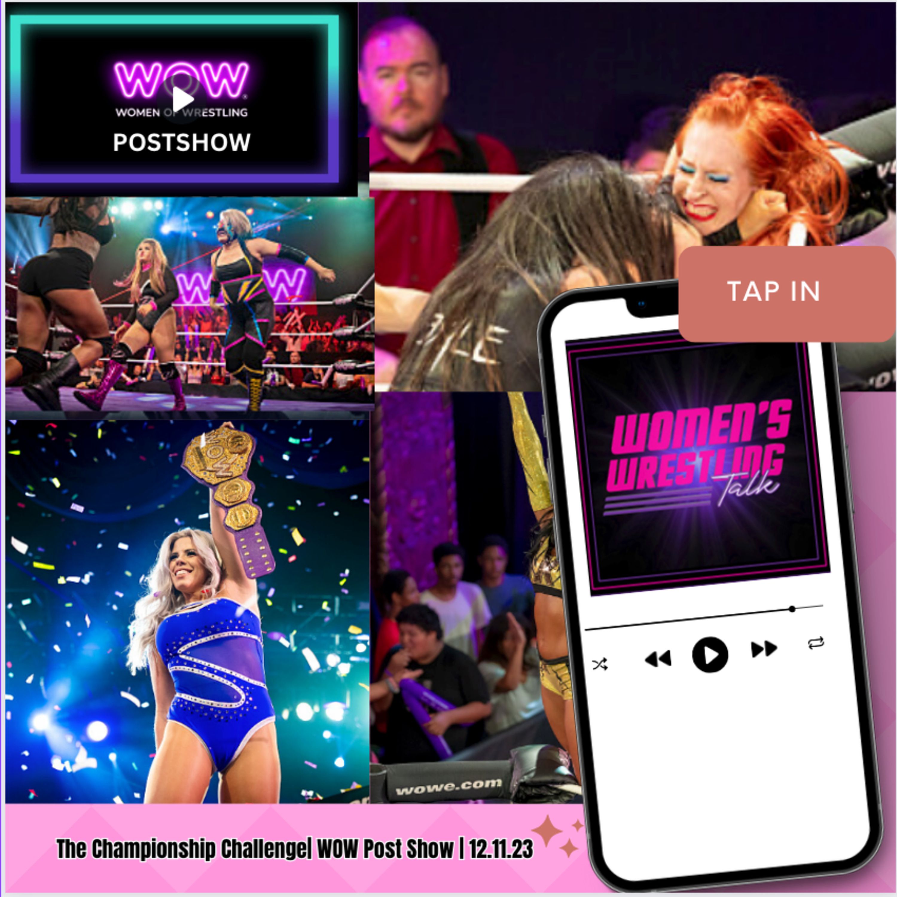 The Championship Challenge| WOW Post Show | 12.11.23 #WOWSuperheros episode artwork