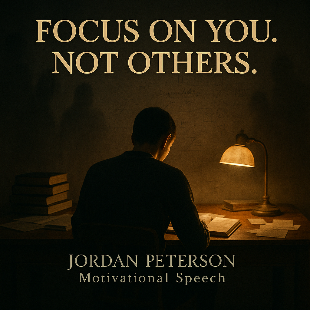 FOCUS ON YOU. NOT OTHERS. – Brutally Honest Motivation from Jordan Peterson