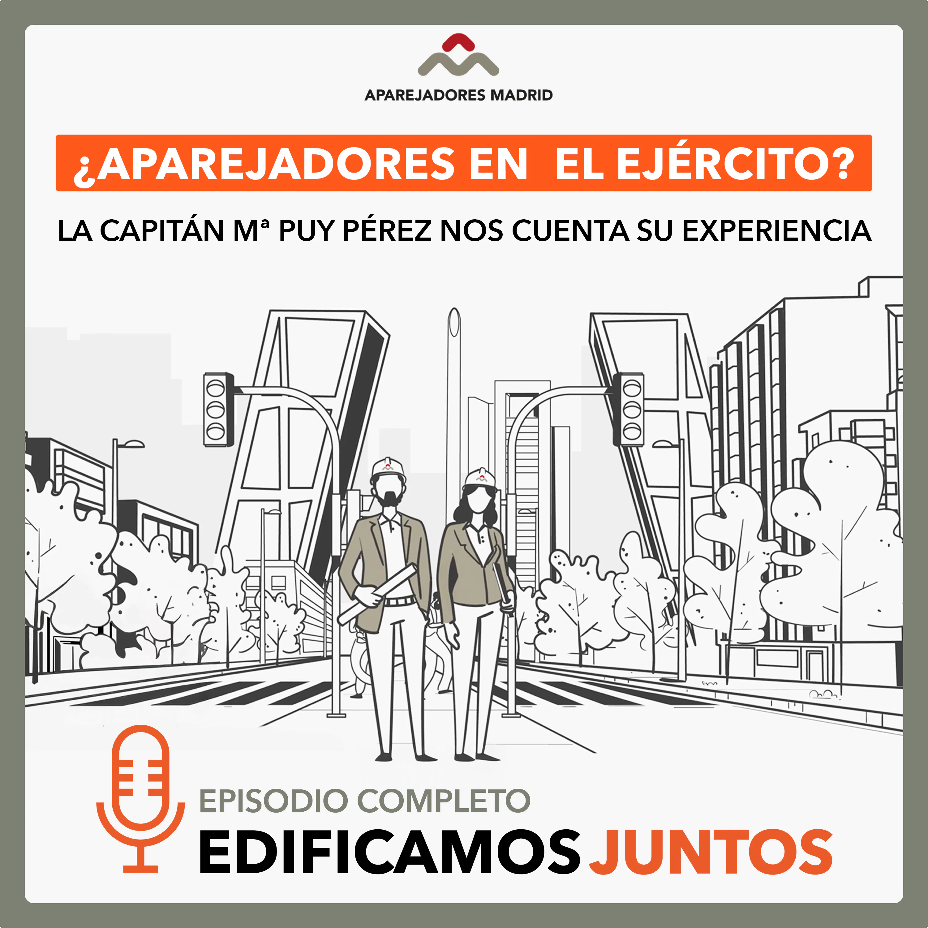 ¿Aparejadores en el Ejército? Con la capitana María Puy Pérez Martínez episode artwork