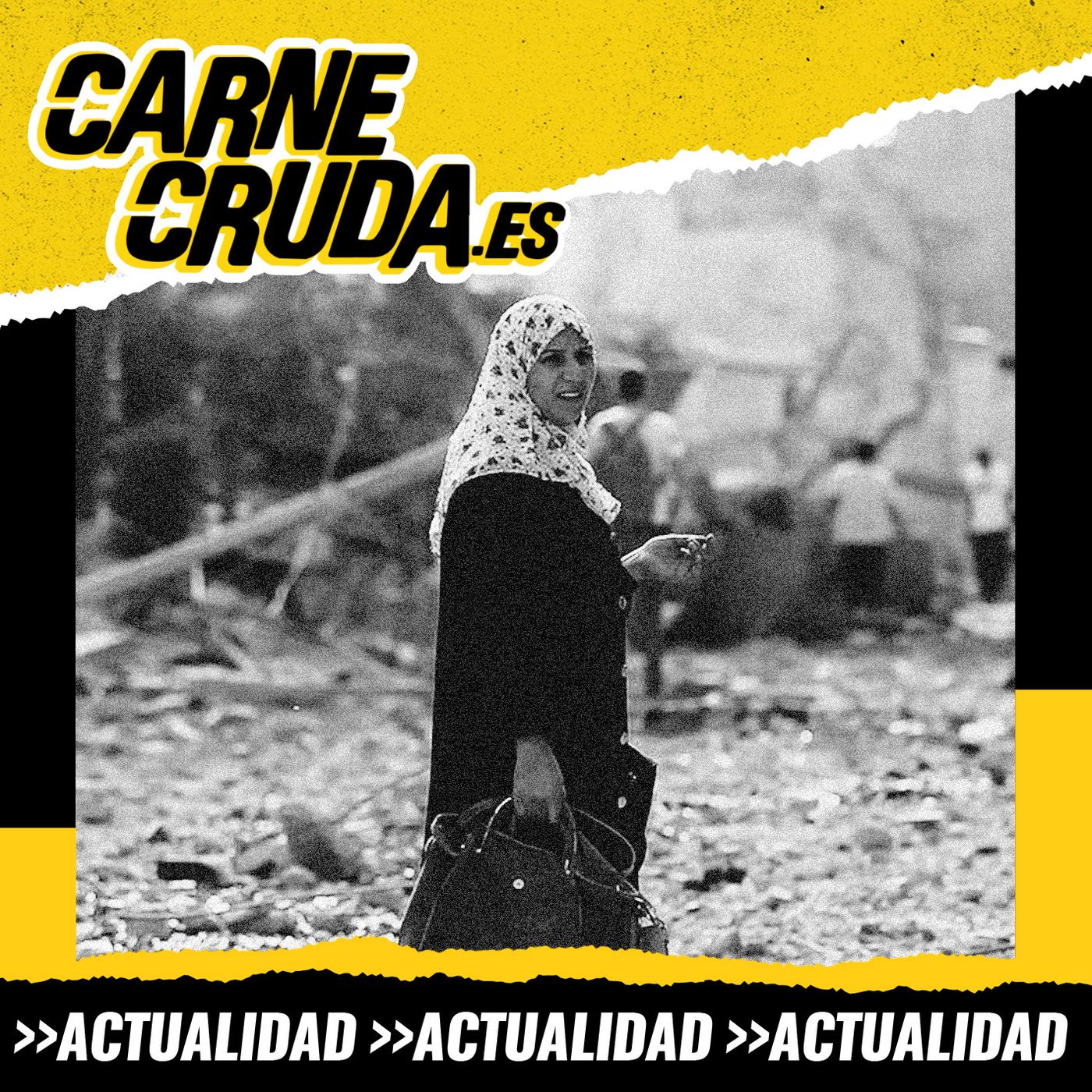 Gaza: dónde huir cuando no hay salida  (CARNE CRUDA #1256)