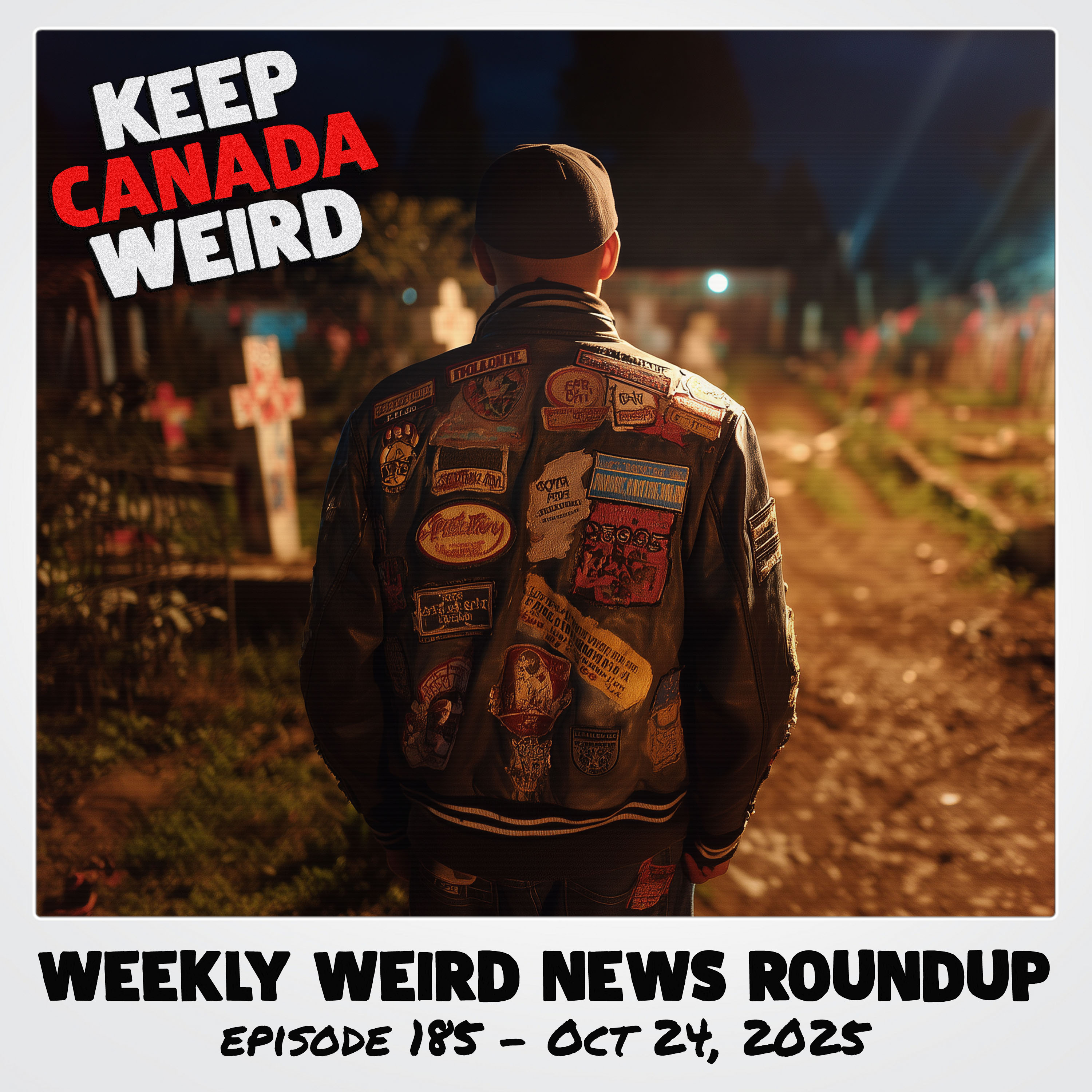 185 - 2025/10/24 - spooky candy prices, tiktok pissers, firetruck joyride, and a sweater episode artwork
