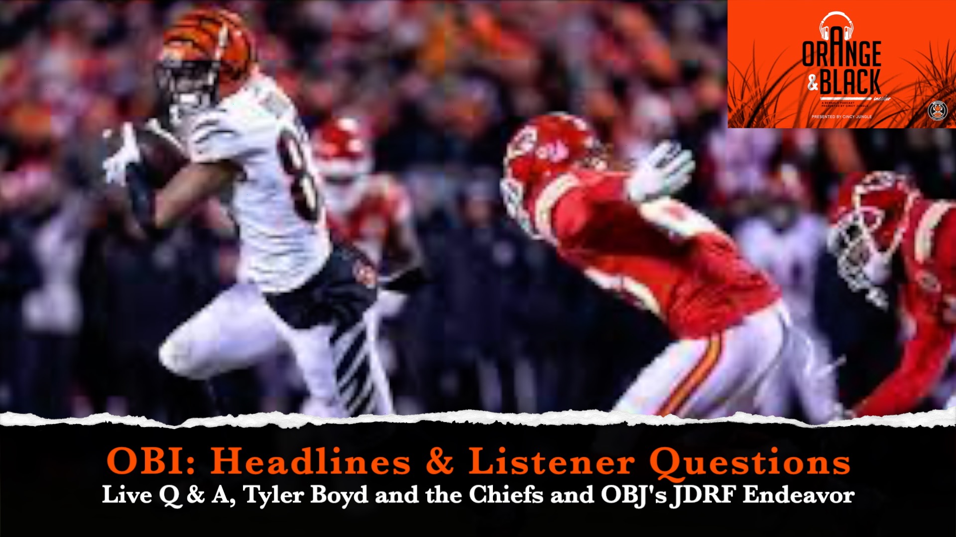 OBI: Bengals Headlines and Listener Questions Live episode artwork