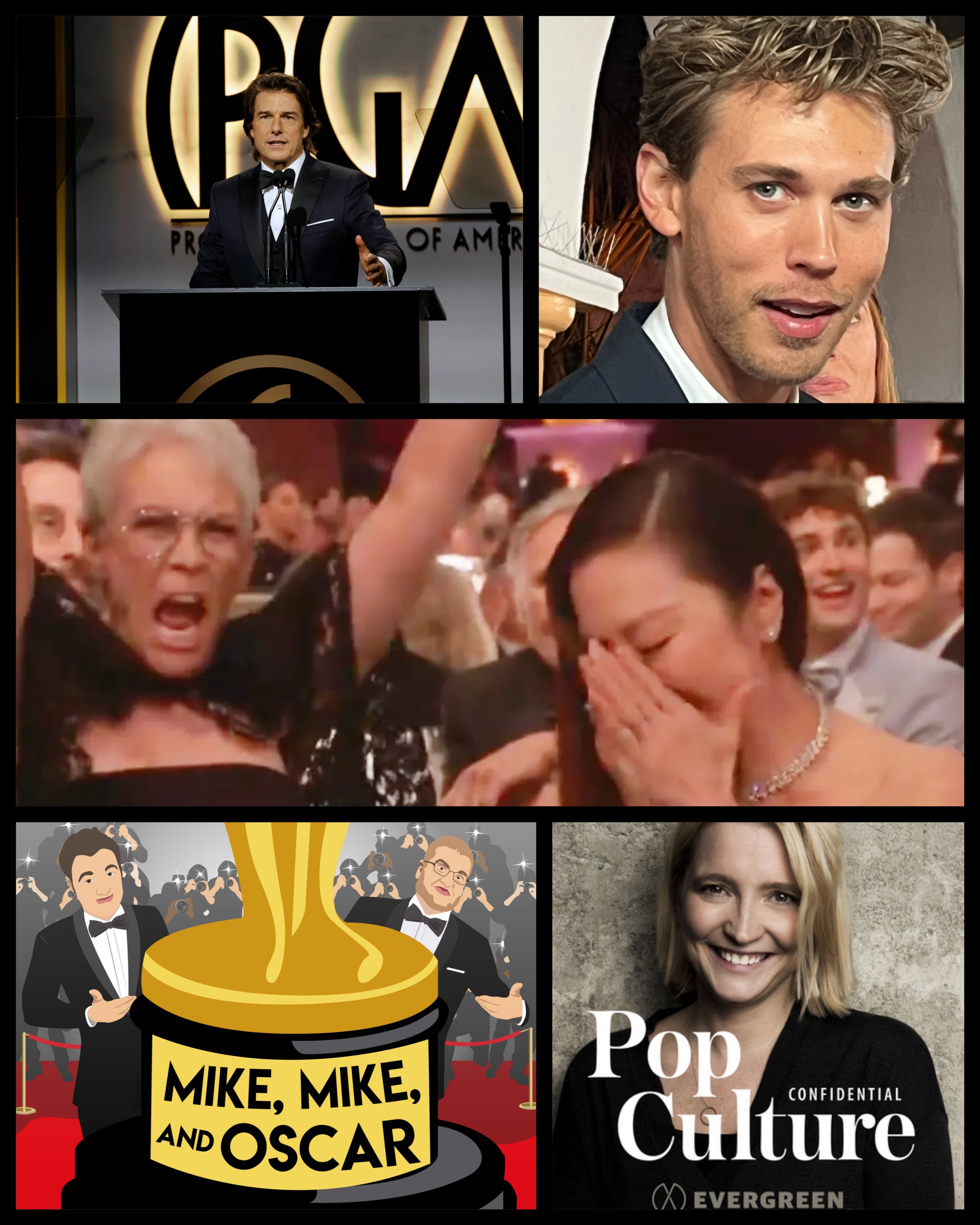 338:  The narratives, the scandals, the surprises! The awards season year in review & everything leading up to Oscar 2023! With Mike Barone of 'Mike, Mike, and Oscar'