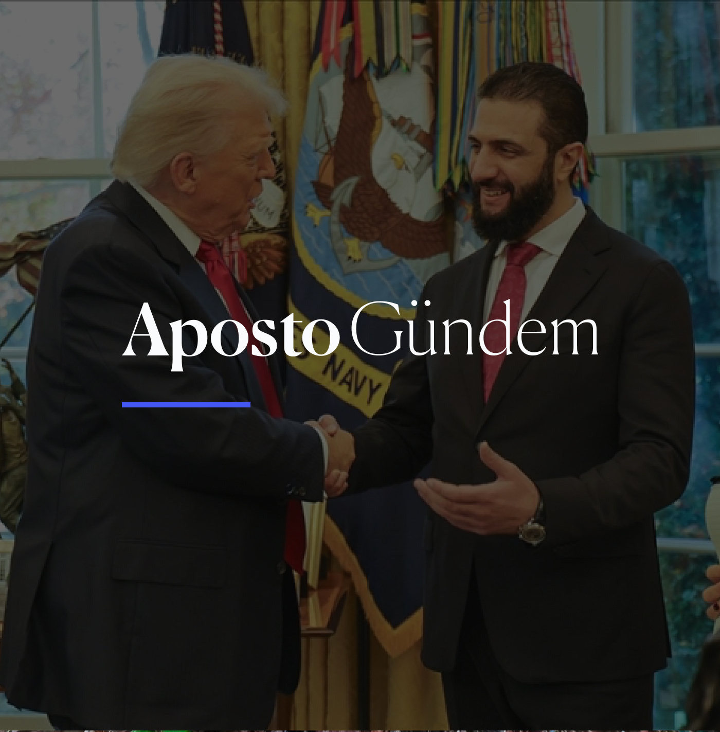 Şara Beyaz Saray'da, bahiste tutuklama | 11 Kasım 2025