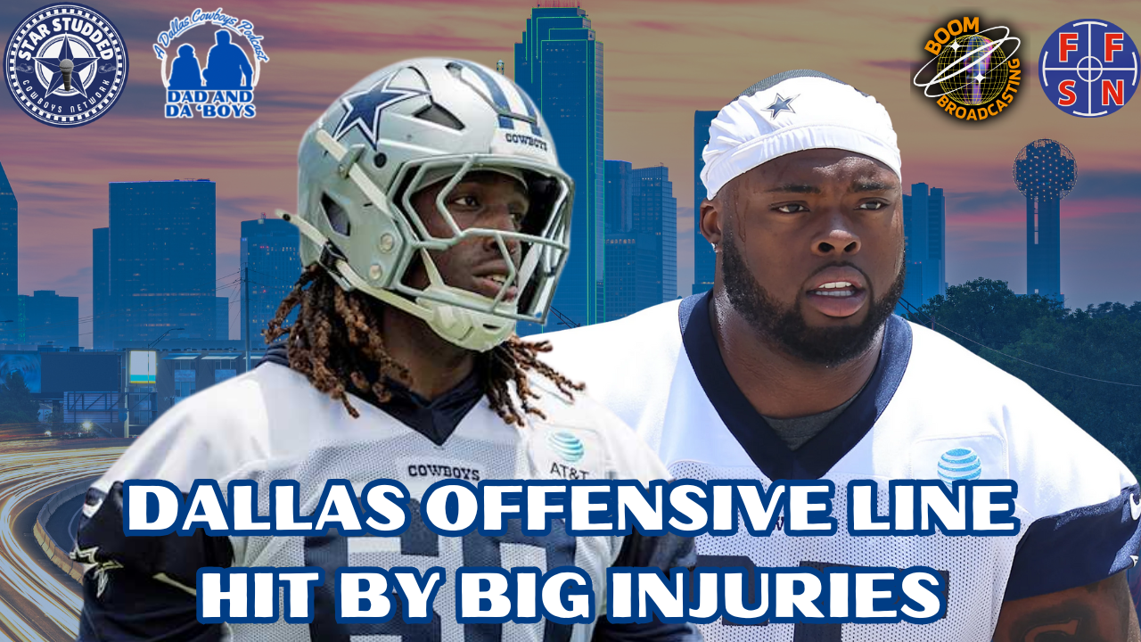 Dallas Cowboys Suffer Big Injuries on the Offensive Line episode artwork