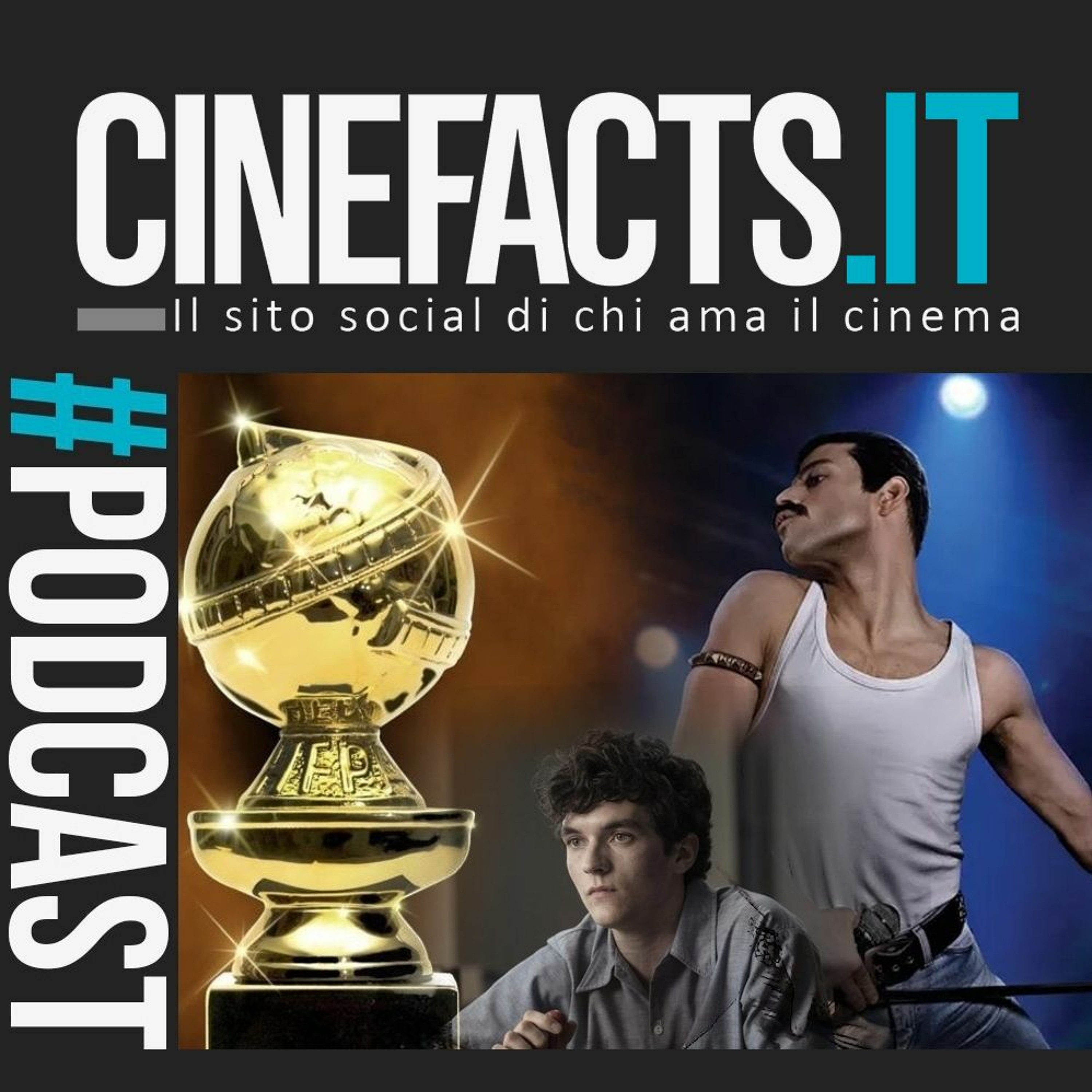 #000 Green Book, Black Mirror: Bandersnatch, Vice - L'uomo nell'ombra, Spider-Man: Un nuovo universo, 7 uomini a mollo, Golden Globe 2019