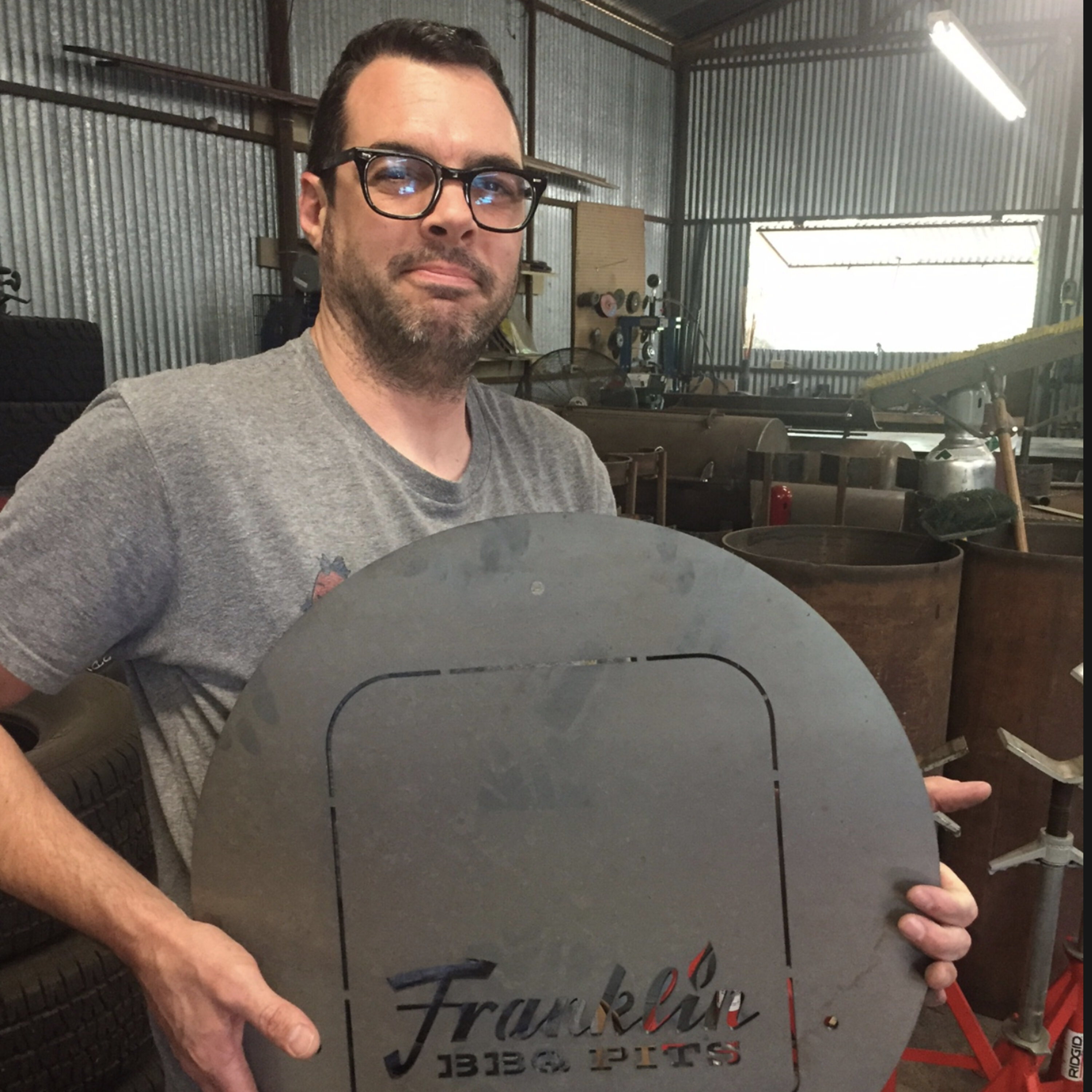 With tailgating season ahead, here's the scoop on Franklin BBQ's new pits episode artwork