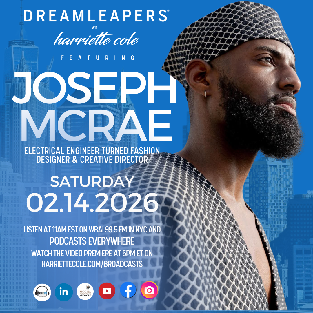 DREAMLEAPERS® with Harriette Cole featuring Joseph McRae episode artwork