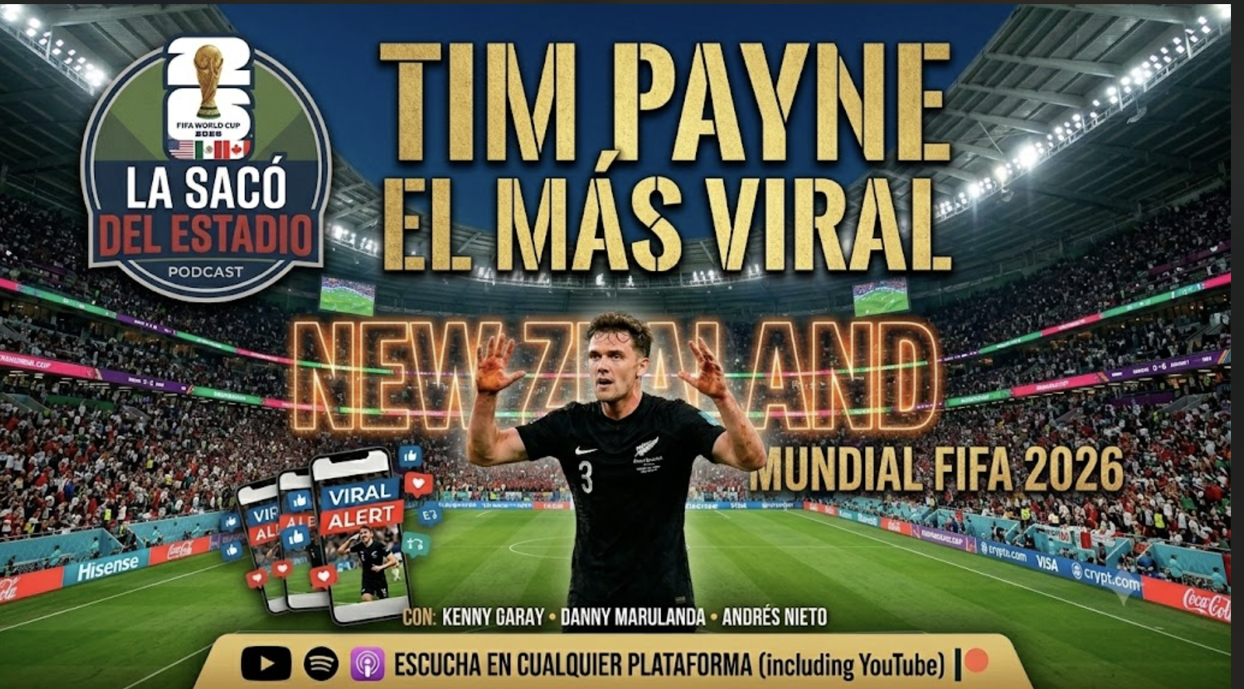La Sacó del Estadio
