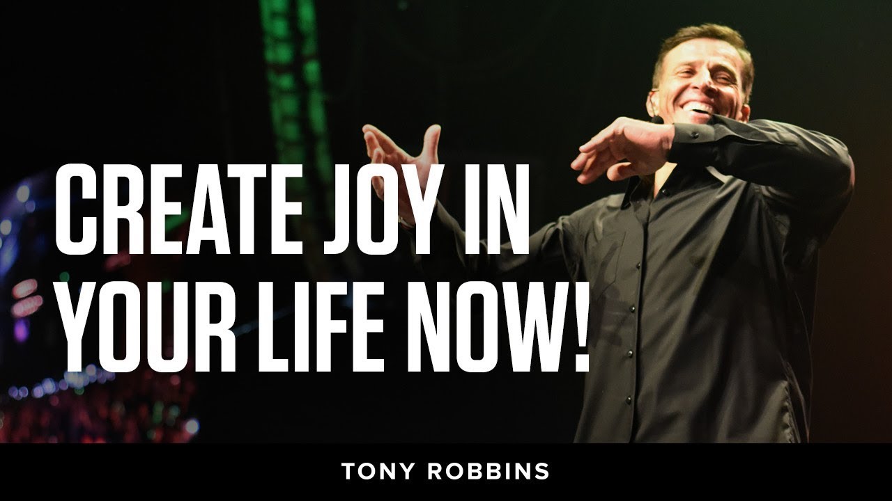 Create joy in your life now! | Tony Robbins Podcast episode artwork