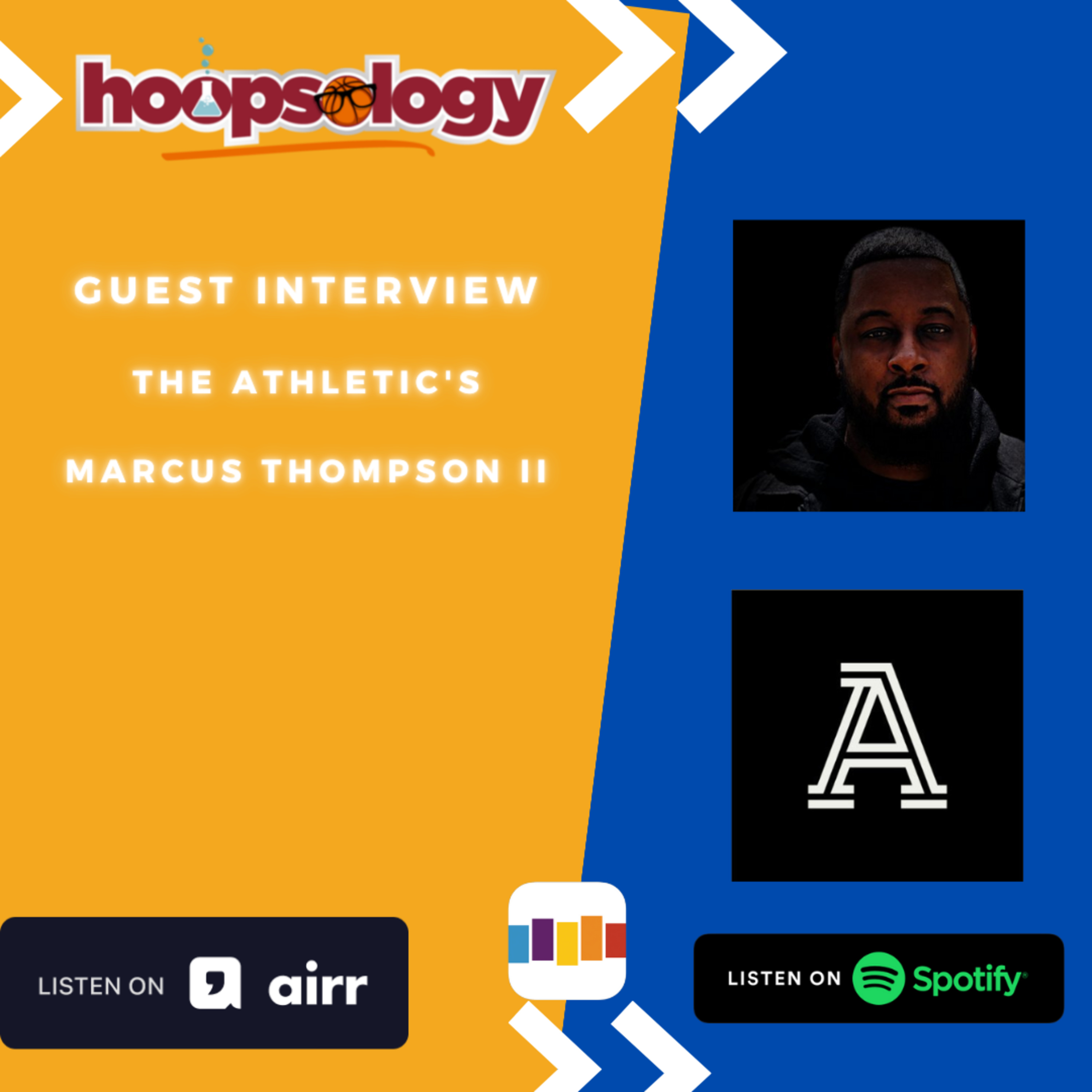 It's Time to Take the Warriors Seriously With The Athletic's Marcus Thompson II, Hoopsology Interview episode artwork