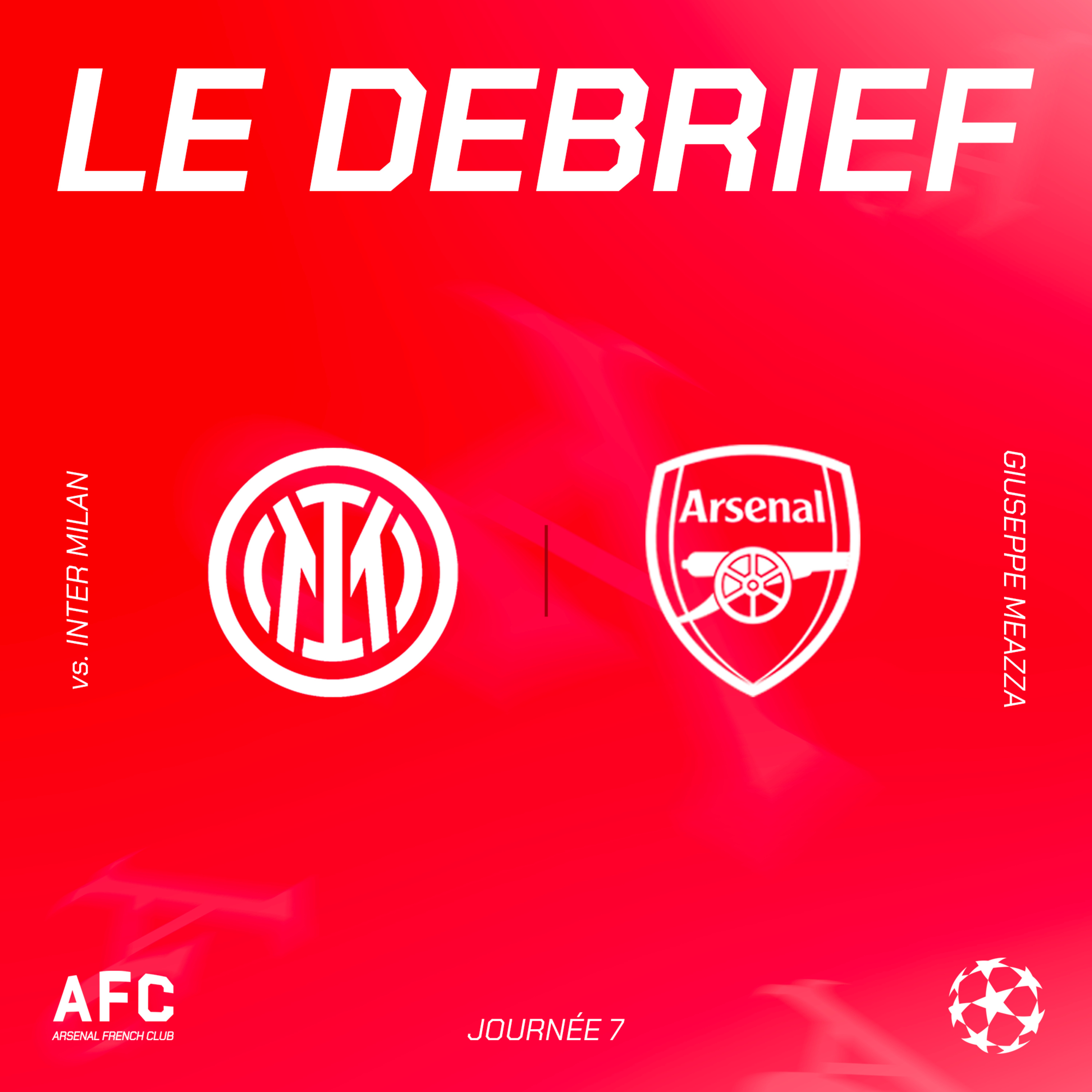 Le débrief : Inter Milan vs Arsenal