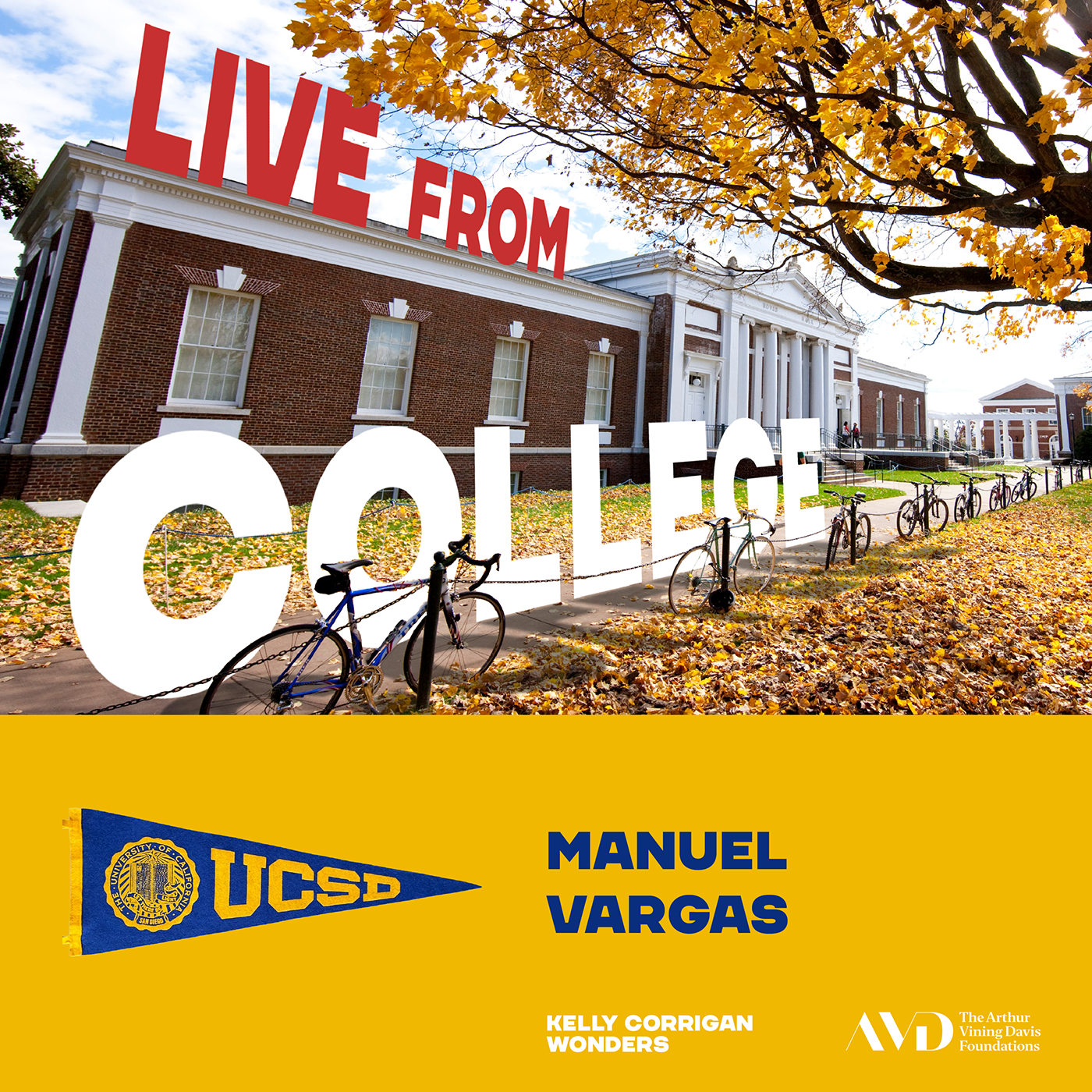 Thumbnail for "College Visit with UCSD's Manuel Vargas".
