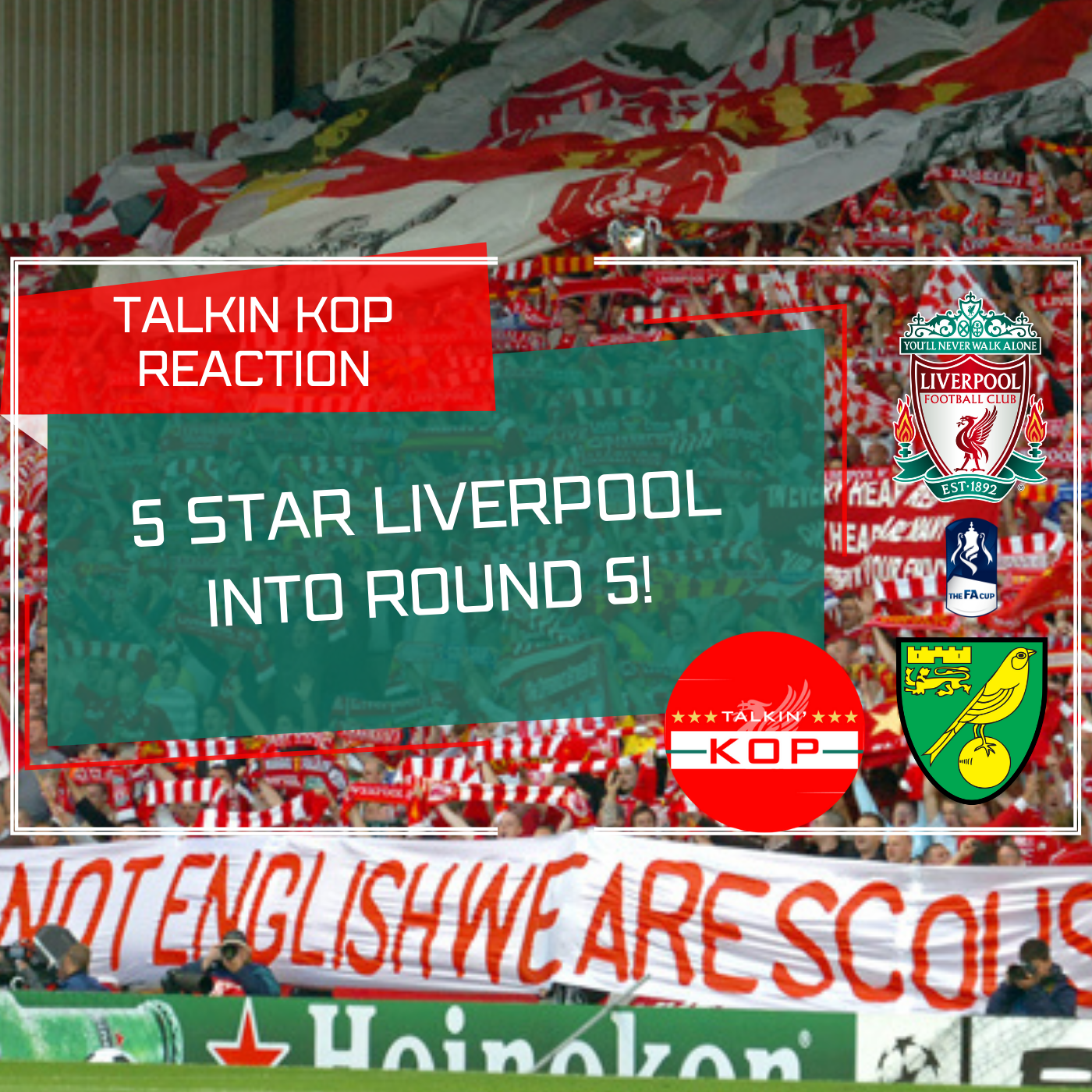Liverpool 5 Norwich 2 | Liverpool Into Round 5 episode artwork