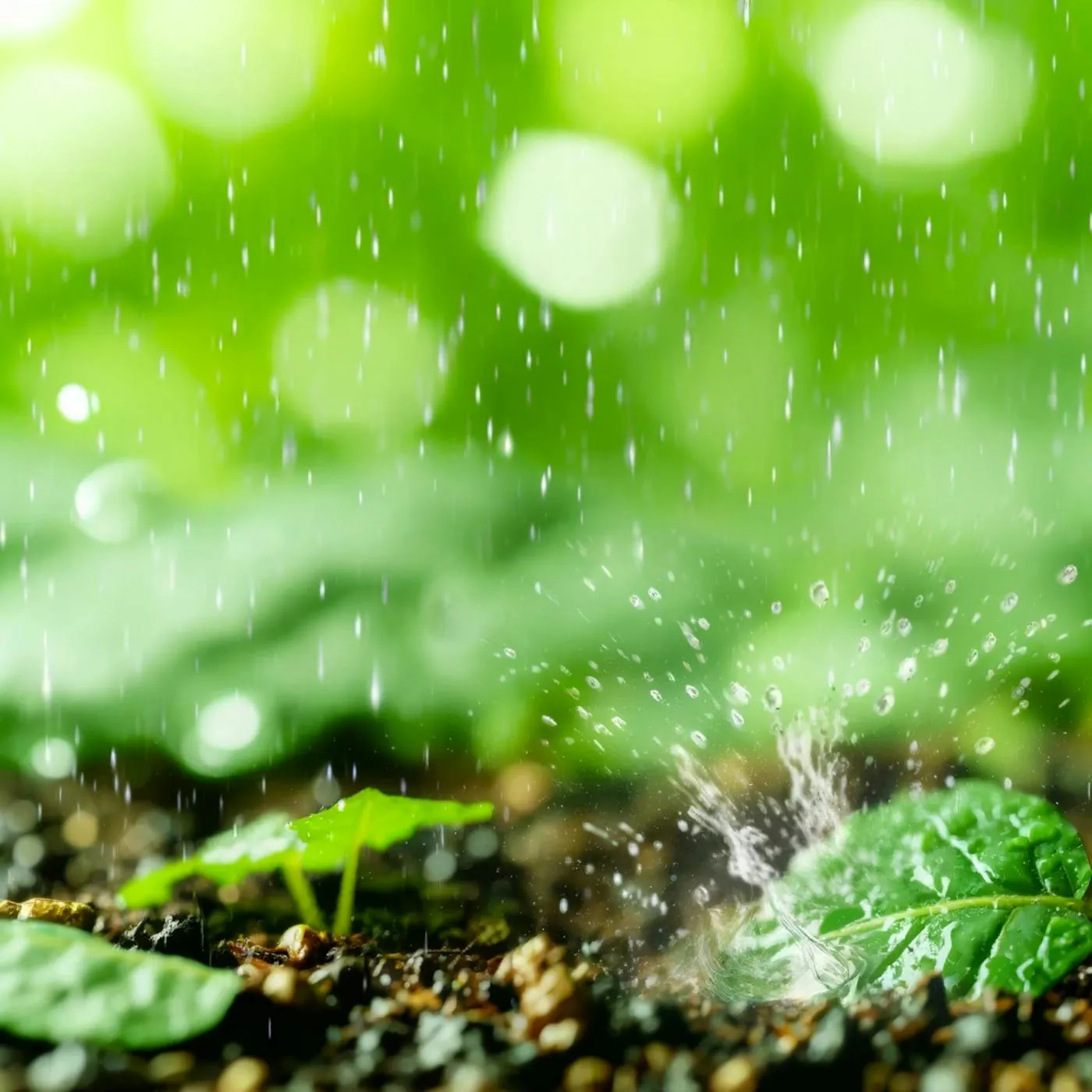 ️ Lluvia Torrencial: Relajación y Tranquilidad en el Corazón de la Naturaleza