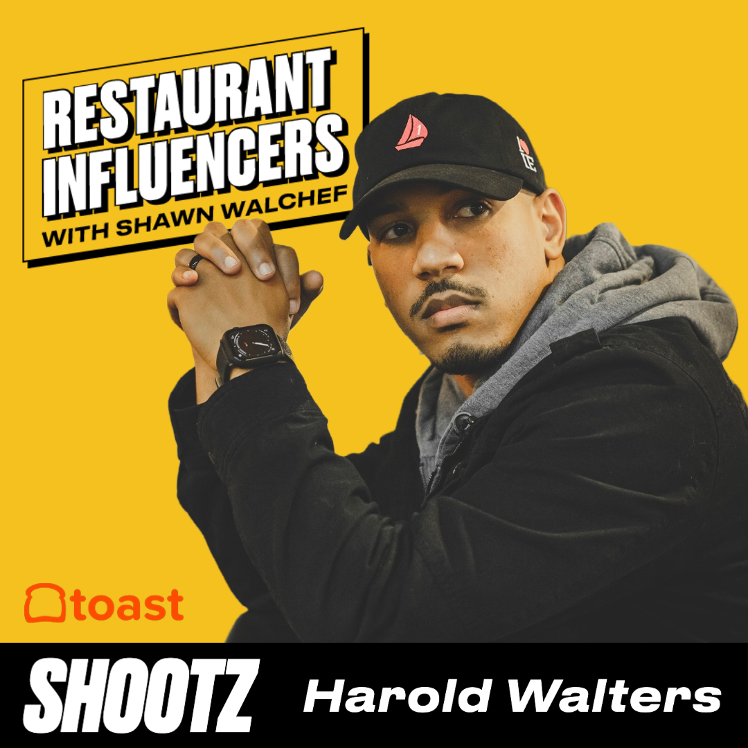 Shootz Restaurant CEO Harold Walters on Connecting with a Large, Organic Audience episode artwork