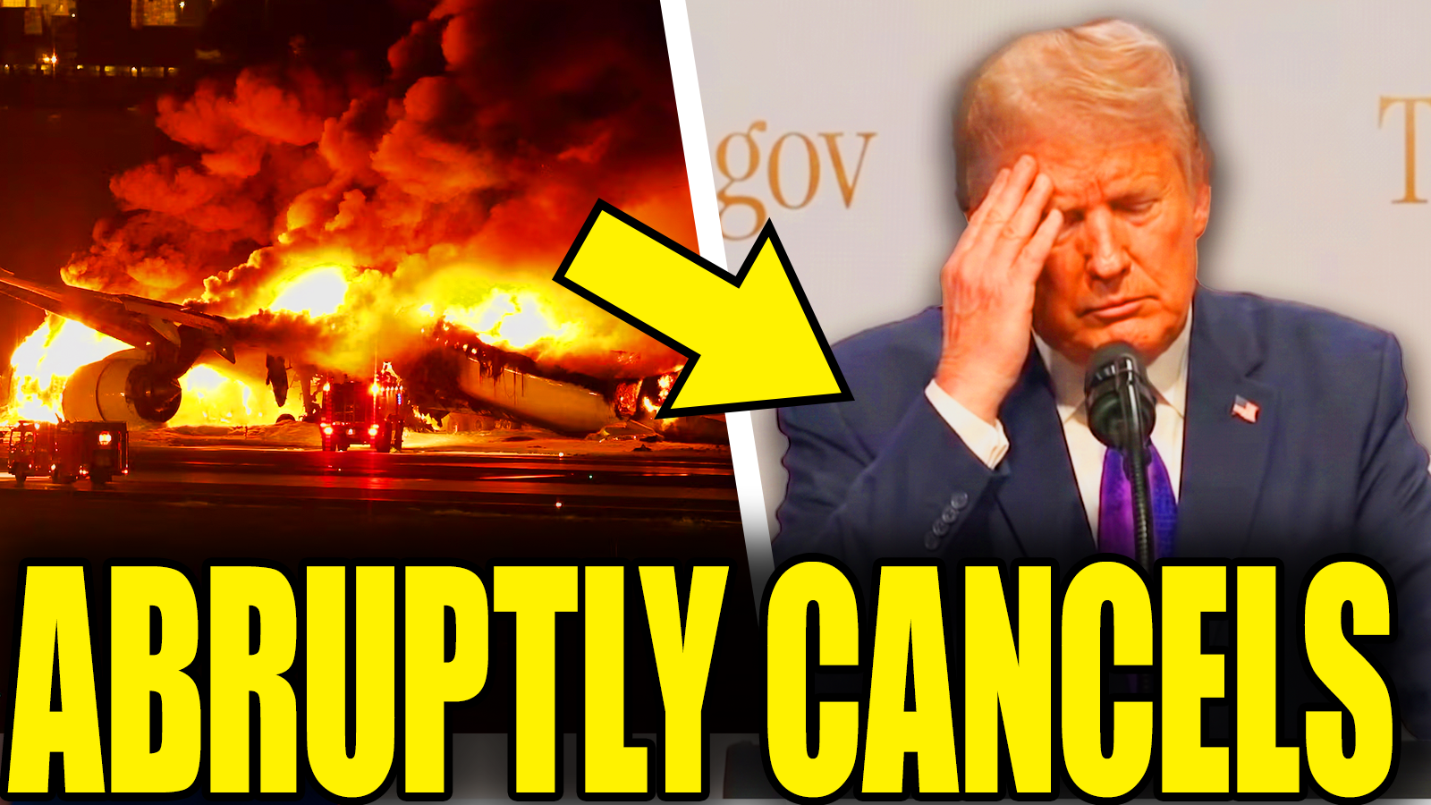 Trump Abruptly Cancels This Mid-Speech As All Hell Breaks Loose episode artwork