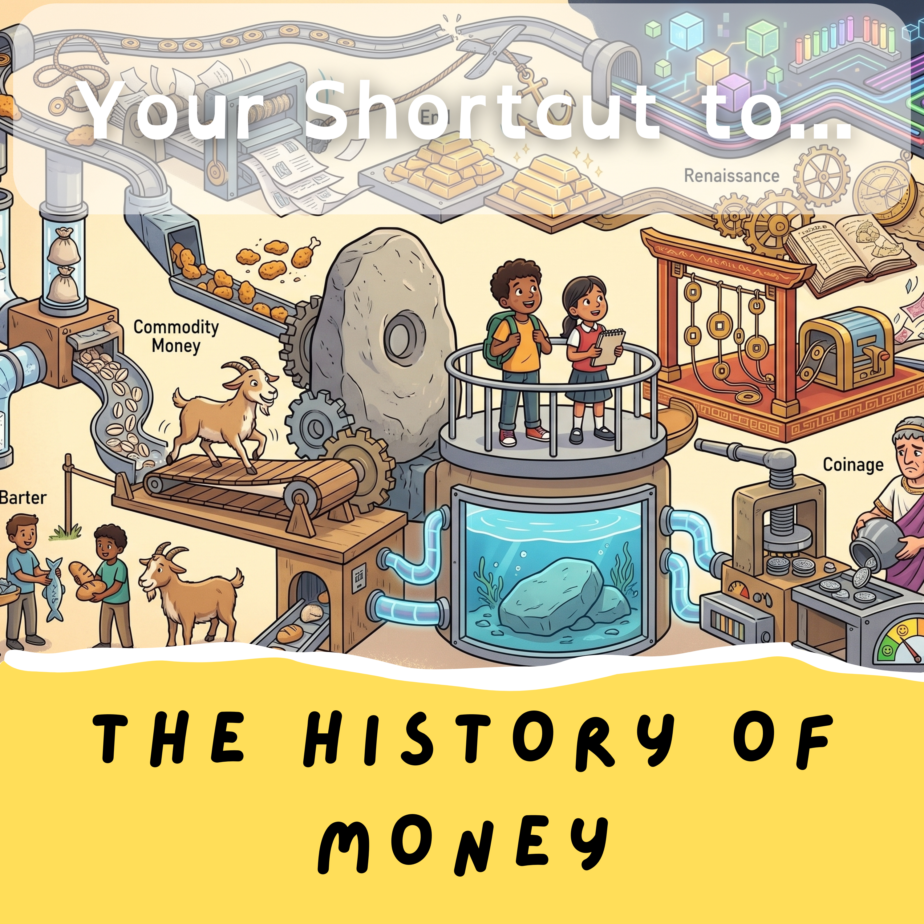 The History of Money: Boulders, Banks and Bitcoin - Your Shortcut...