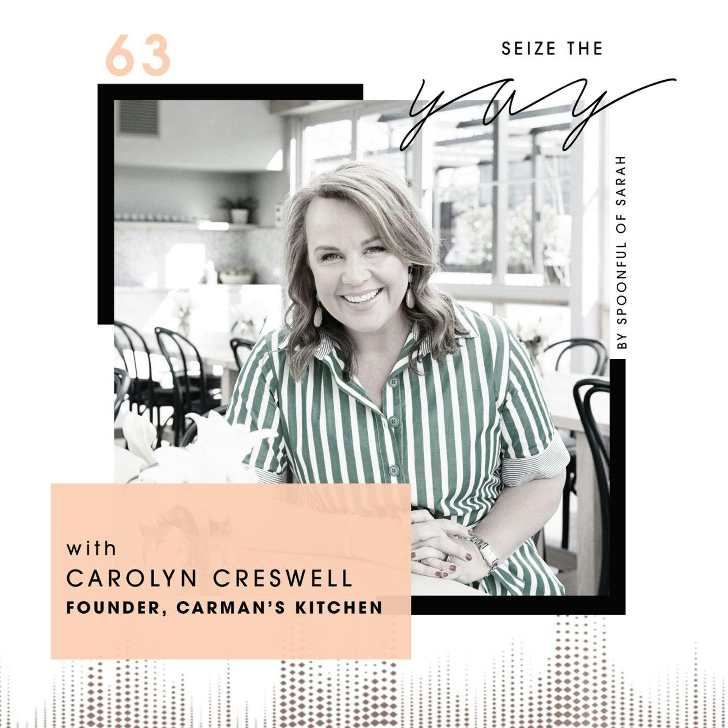 Carolyn Creswell // The muesli mogul on creating Carman's episode artwork