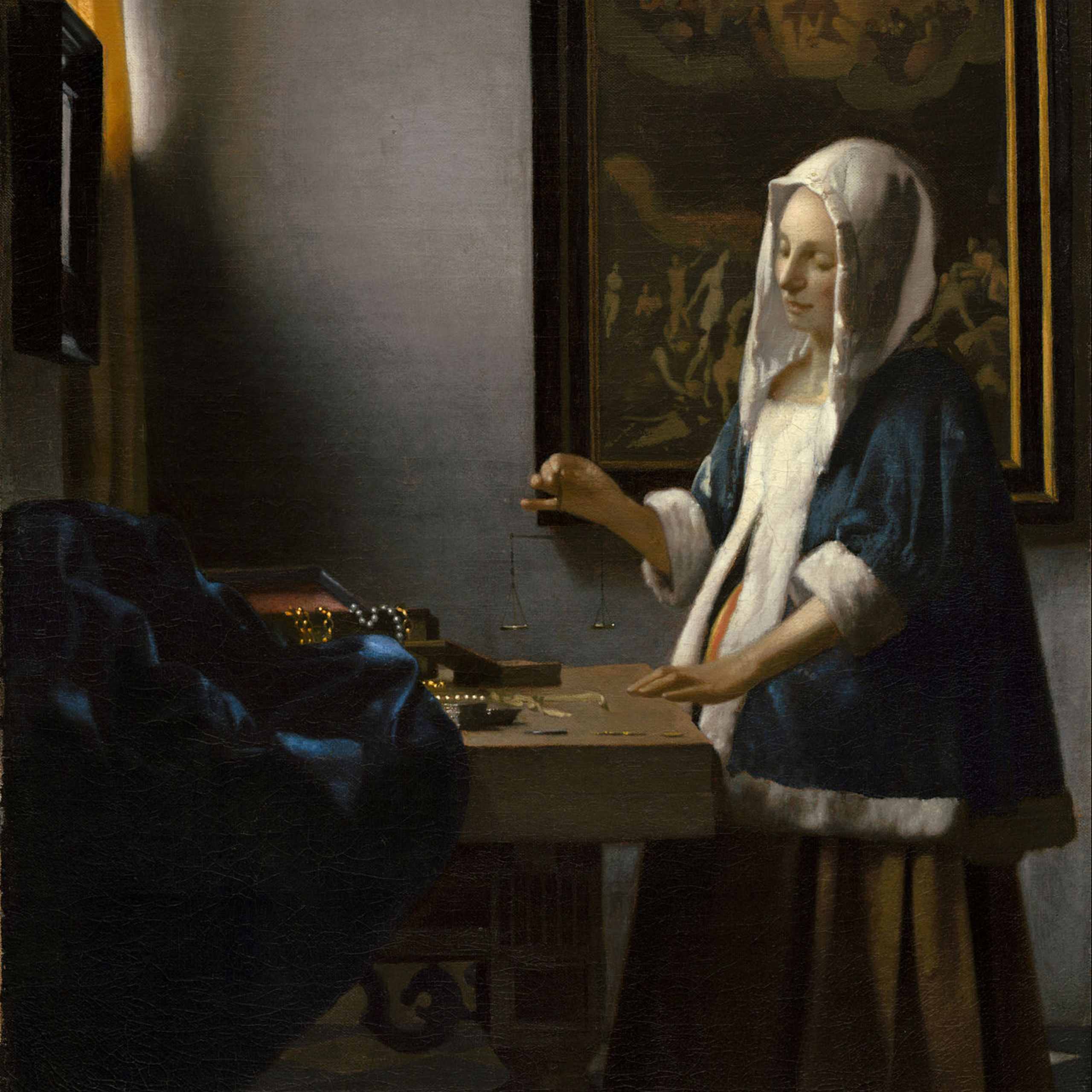 Johannes Vermeer | Woman Holding a Balance
