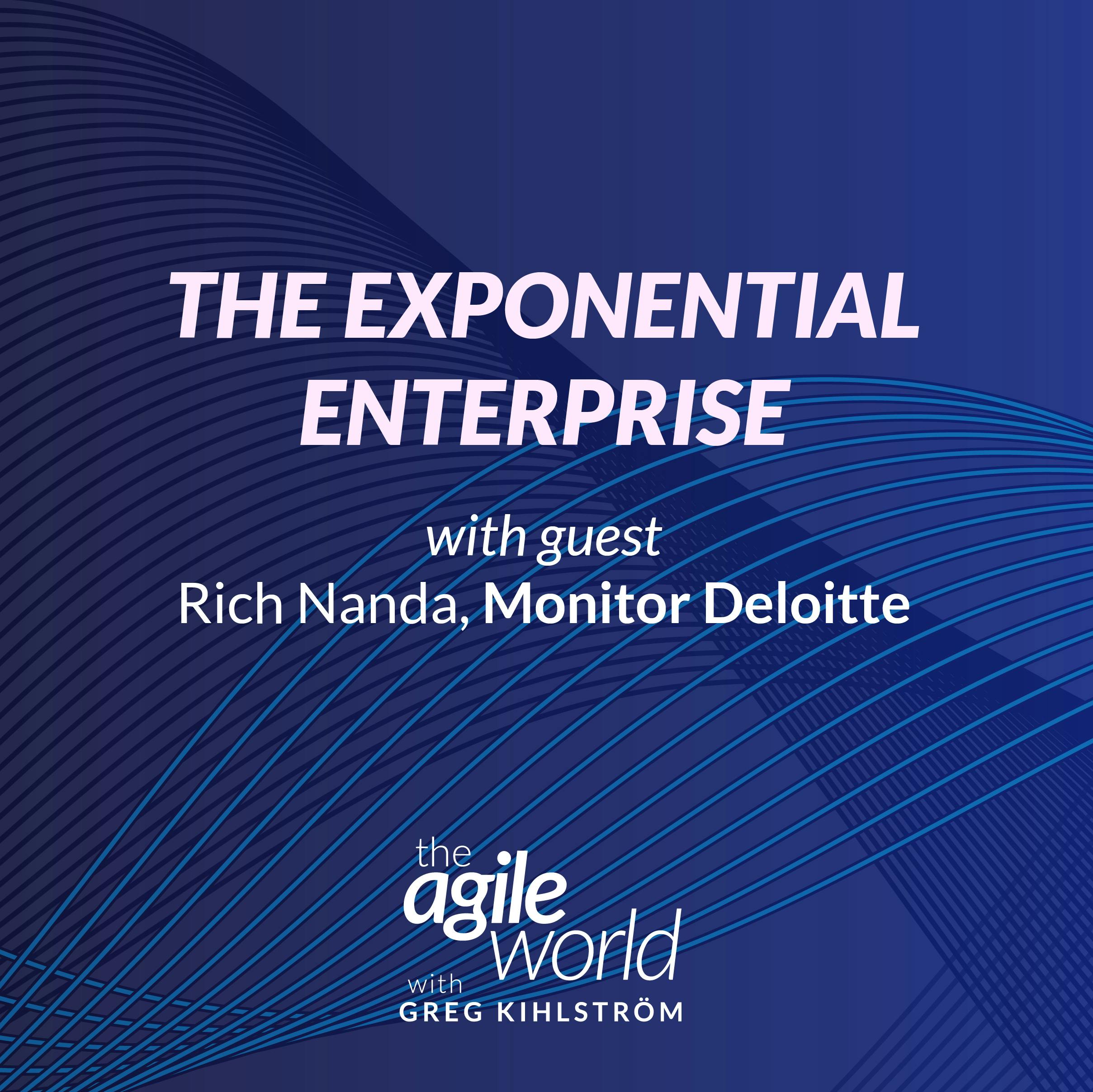 #191: The Exponential Enterprise with Rich Nanda, Monitor Deloitte