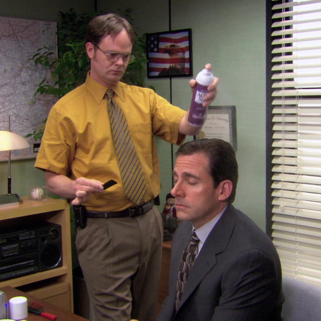 Michael and Dwight
