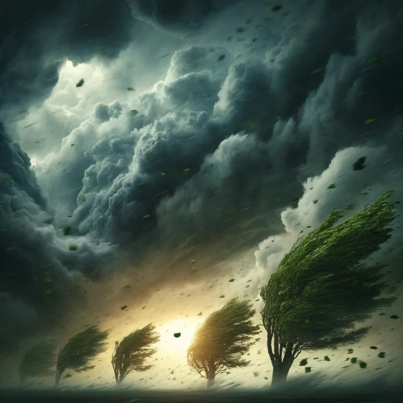 ️ Tormenta de Viento para la Relajación: Deja que el Poderoso Aliento de la Naturaleza te Lleve