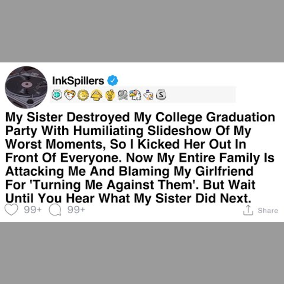 Sister Ruins Graduation Party with Embarrassing Slideshow