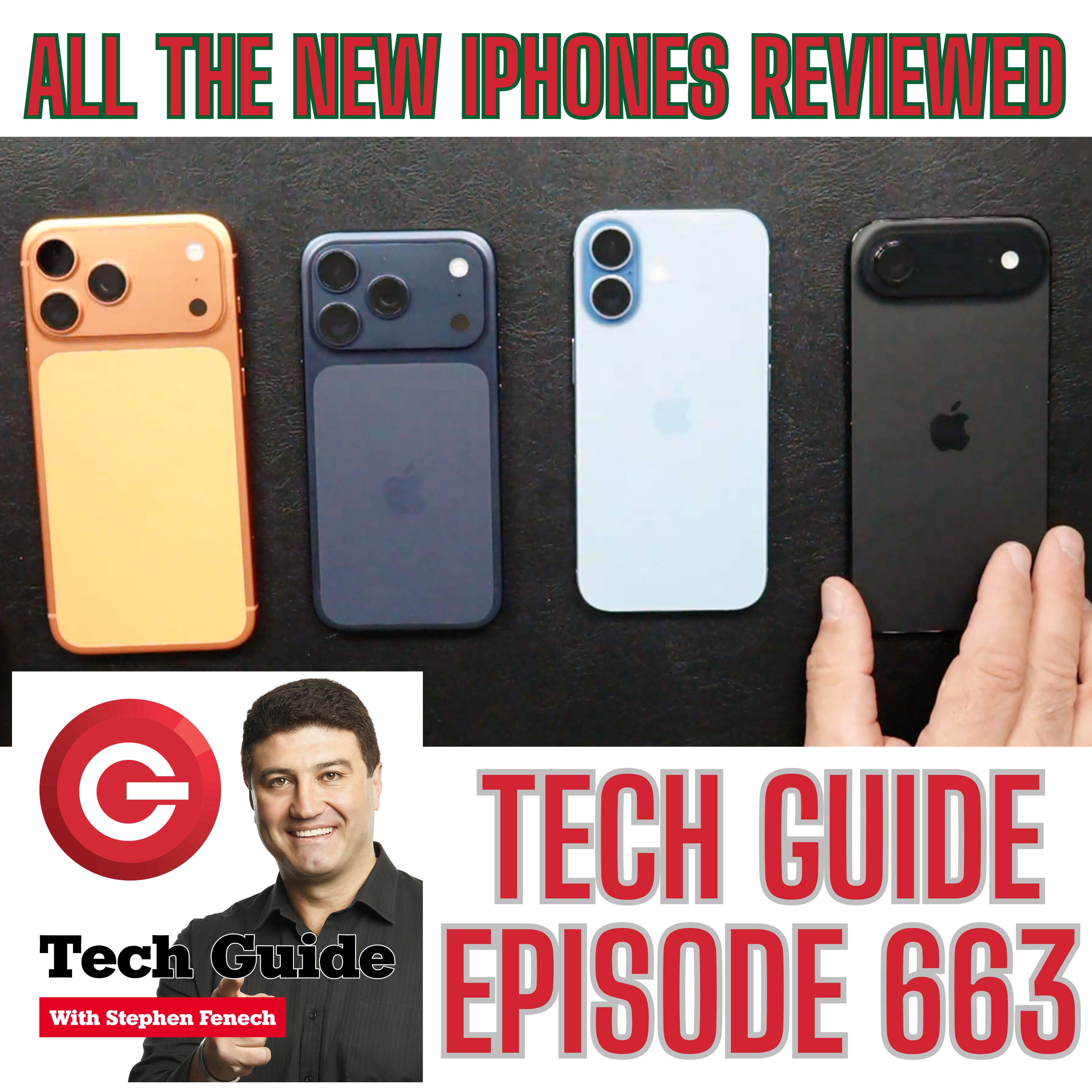 Tech Guide #663 - All the new iPhones reviewed, the Optus 000 outage explained