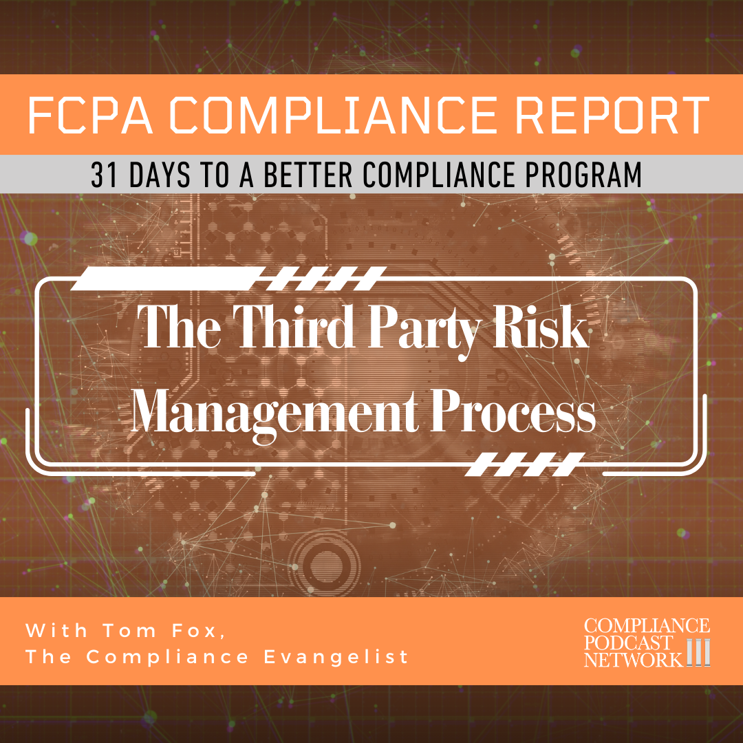 Day 20 - Third-Party Risk Management Process