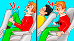 We Know Why Airplane Seats Are So Uncomfortable
