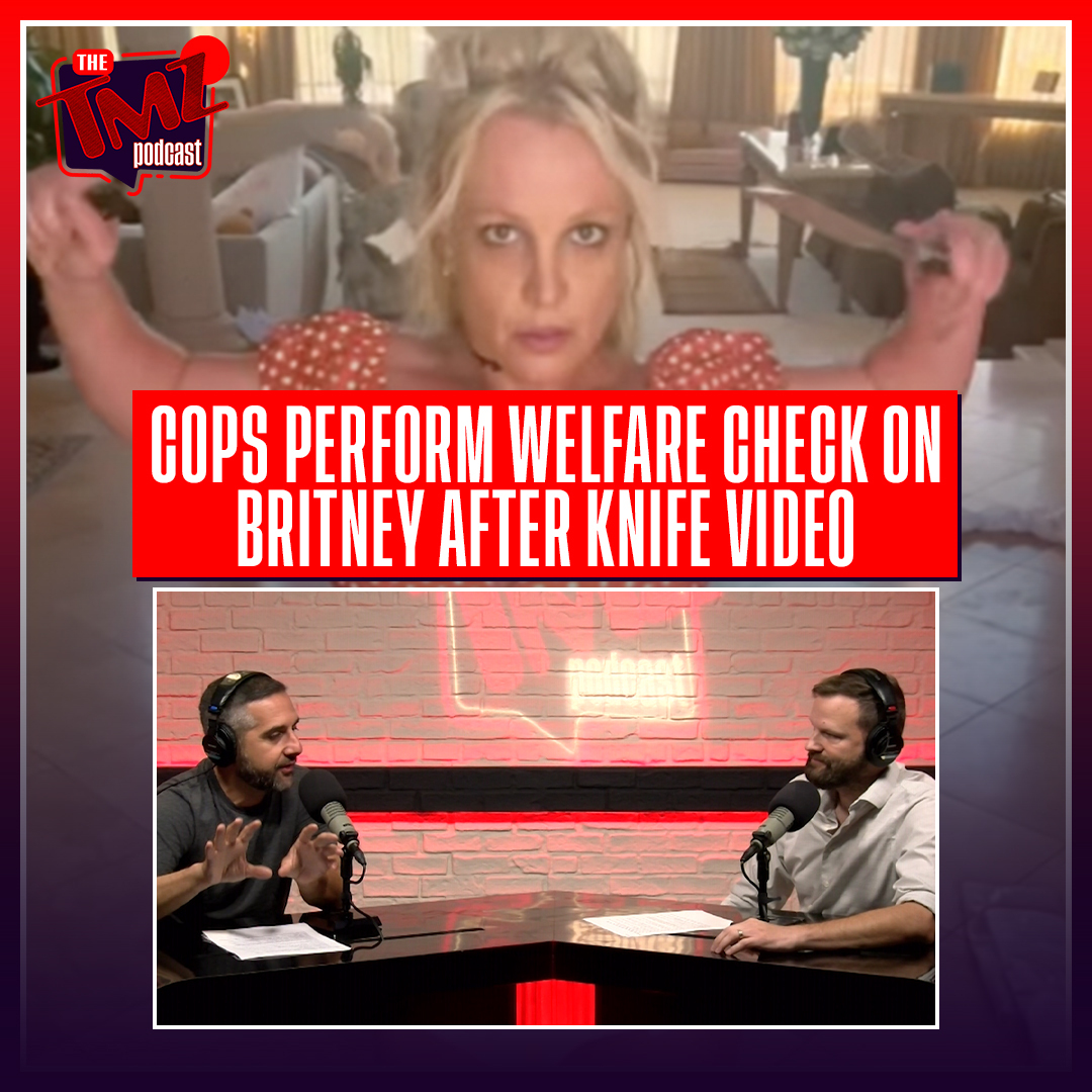Cops Perform Welfare Check On Britney Spears After Knife Video