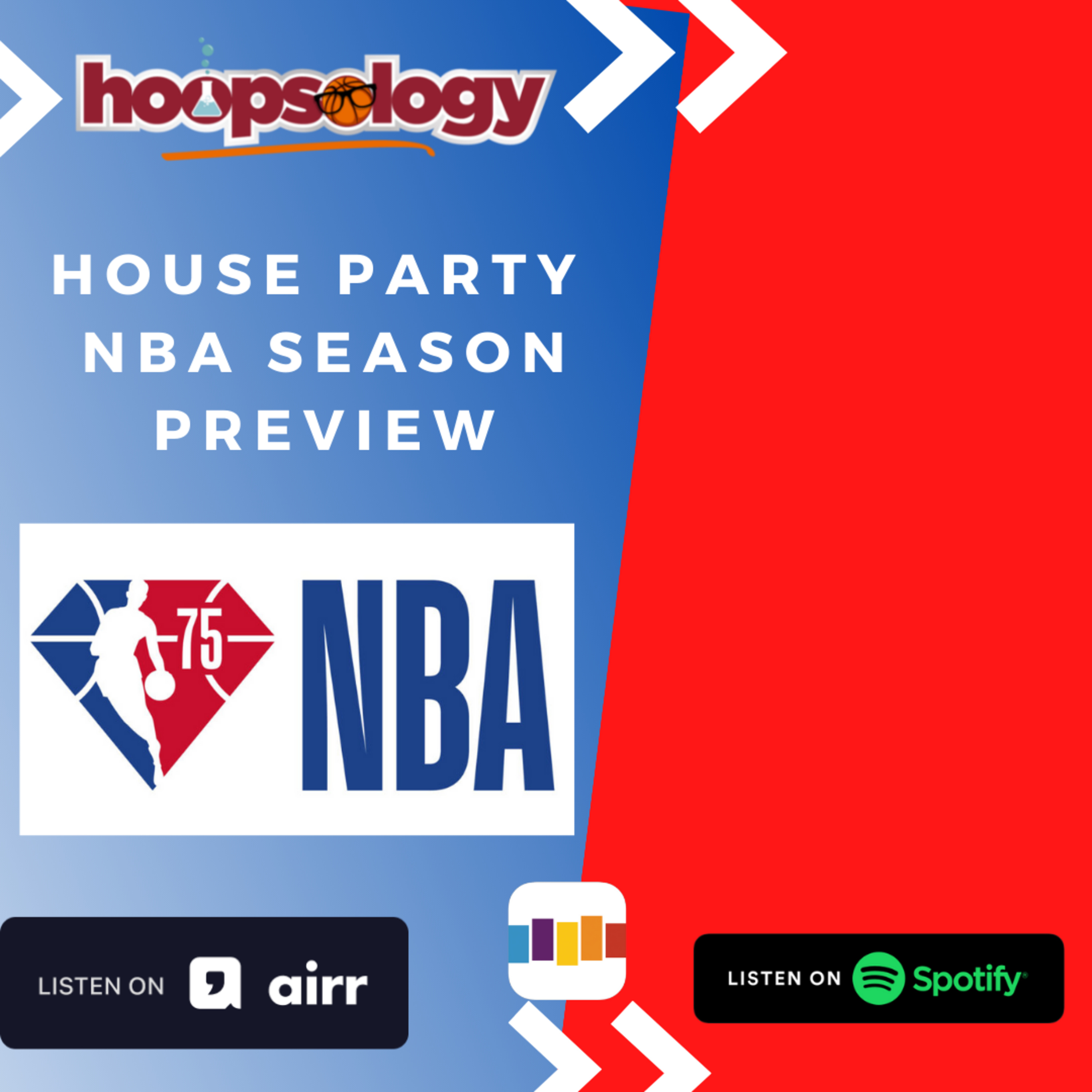 Hoopsology House Party, 2021-2022 NBA Season Preview episode artwork