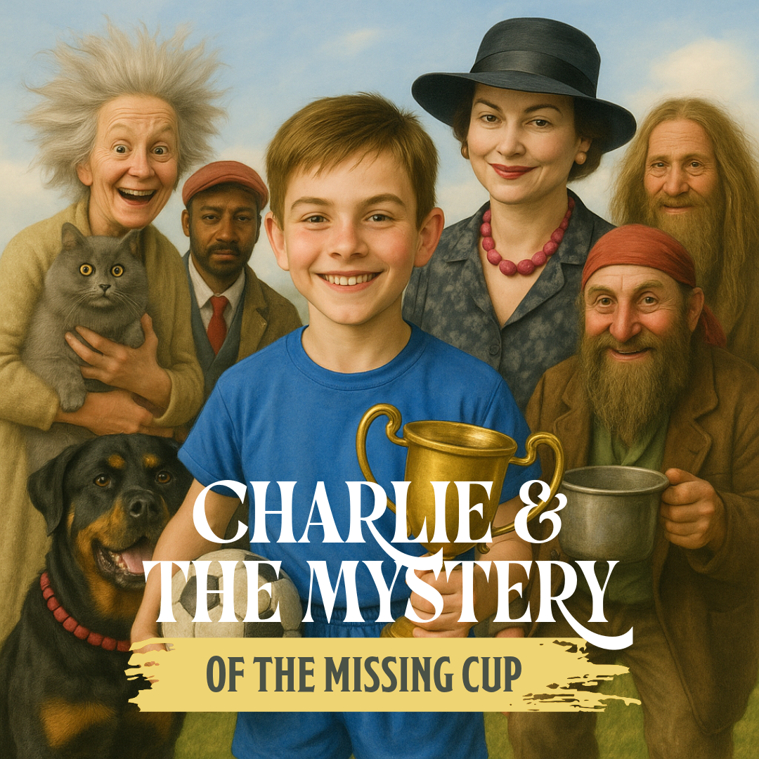⚽️ 📘 CHARLIE & THE MYSTERY OF THE MISSING CUP 🏆 (CHAPTER 1: CHEESECAKE 🍰)