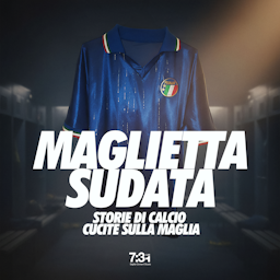 Maglietta Sudata, storie di calcio cucite sulla maglia podcast artwork