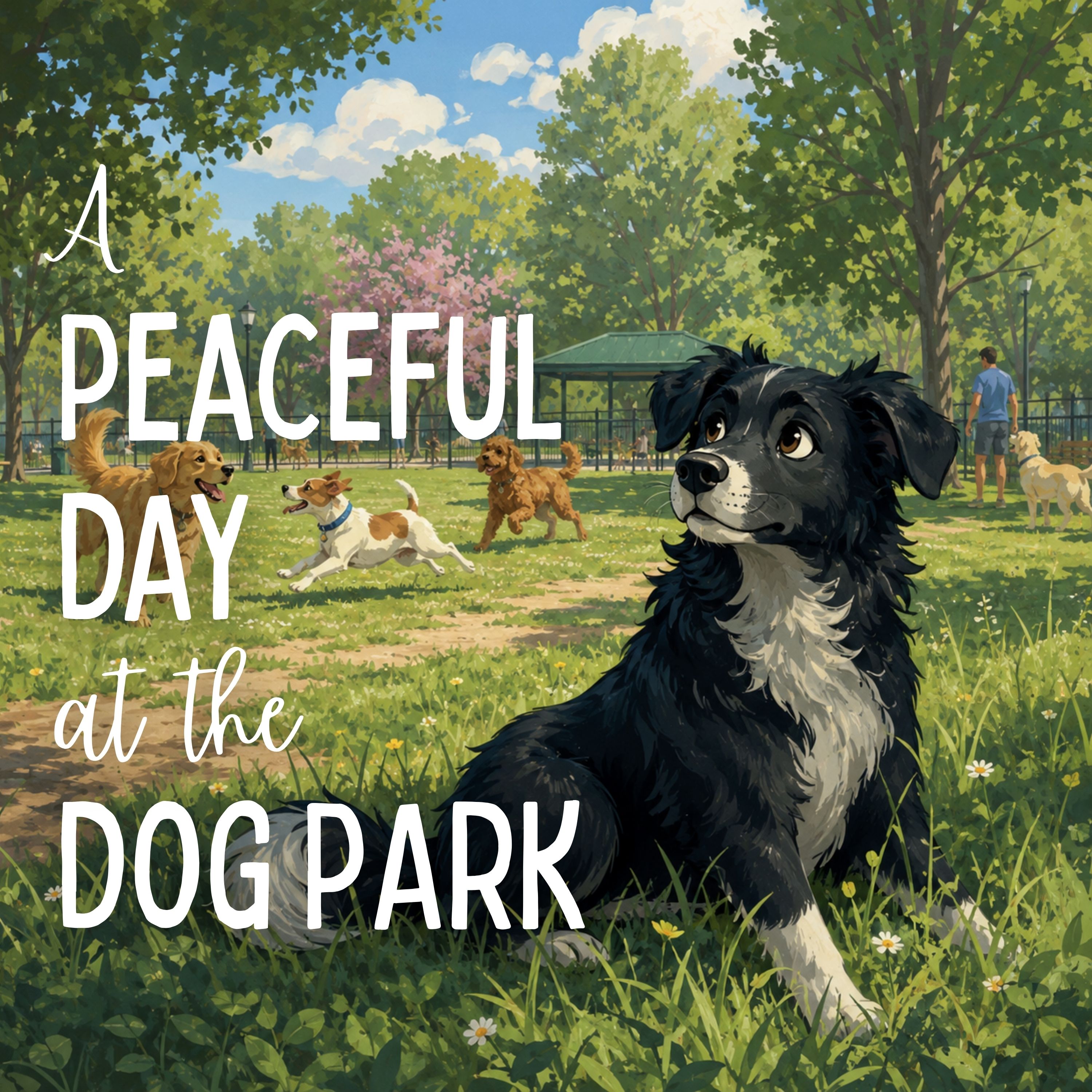 A Peaceful Day at the Dog Park