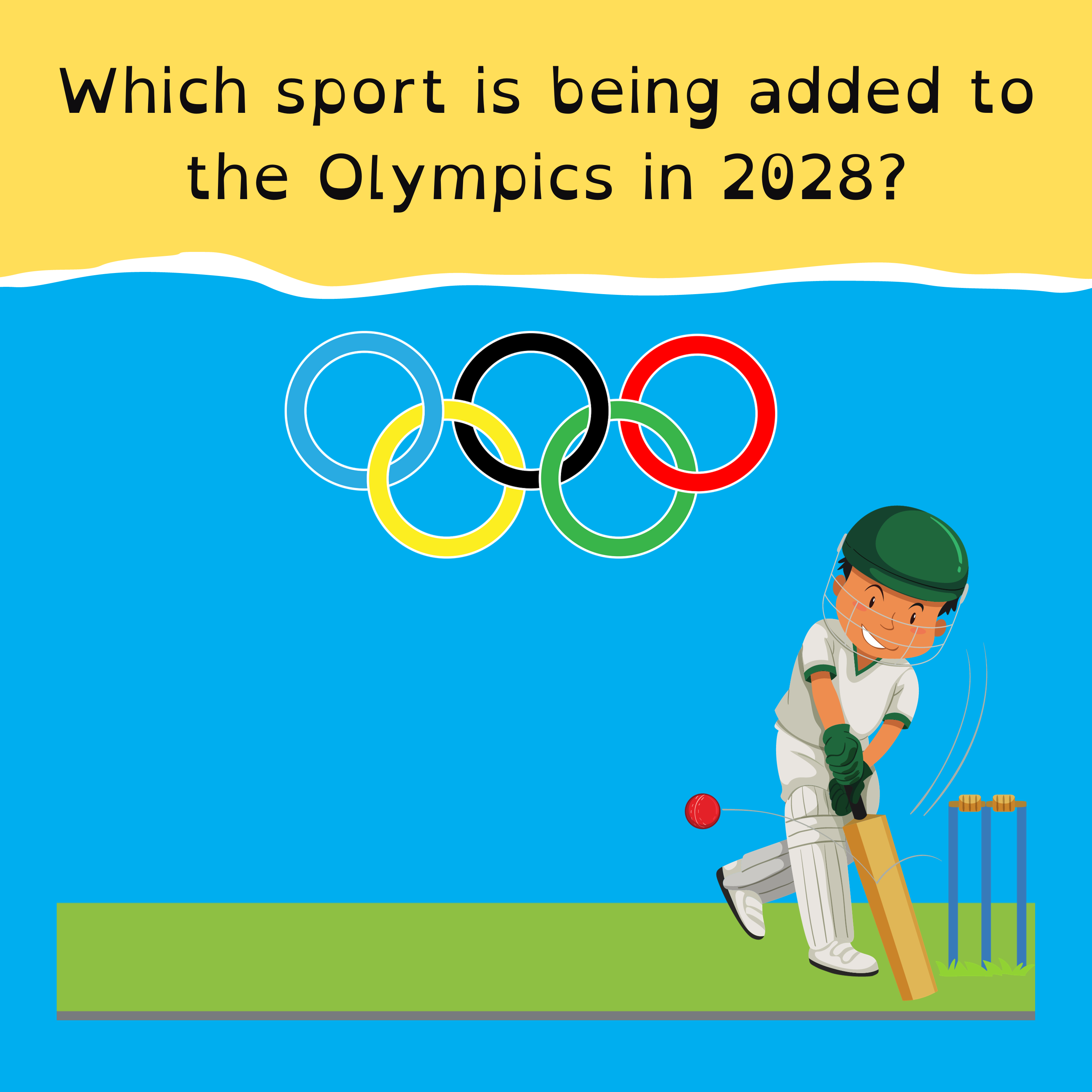 Wednesday, October 11 - Cricket at the Olympics ; a running world record; big-hearted netballers; and a pug parade