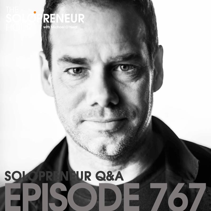 767: Free Coaching Friday! Answering Your Solopreneur Questions! episode artwork